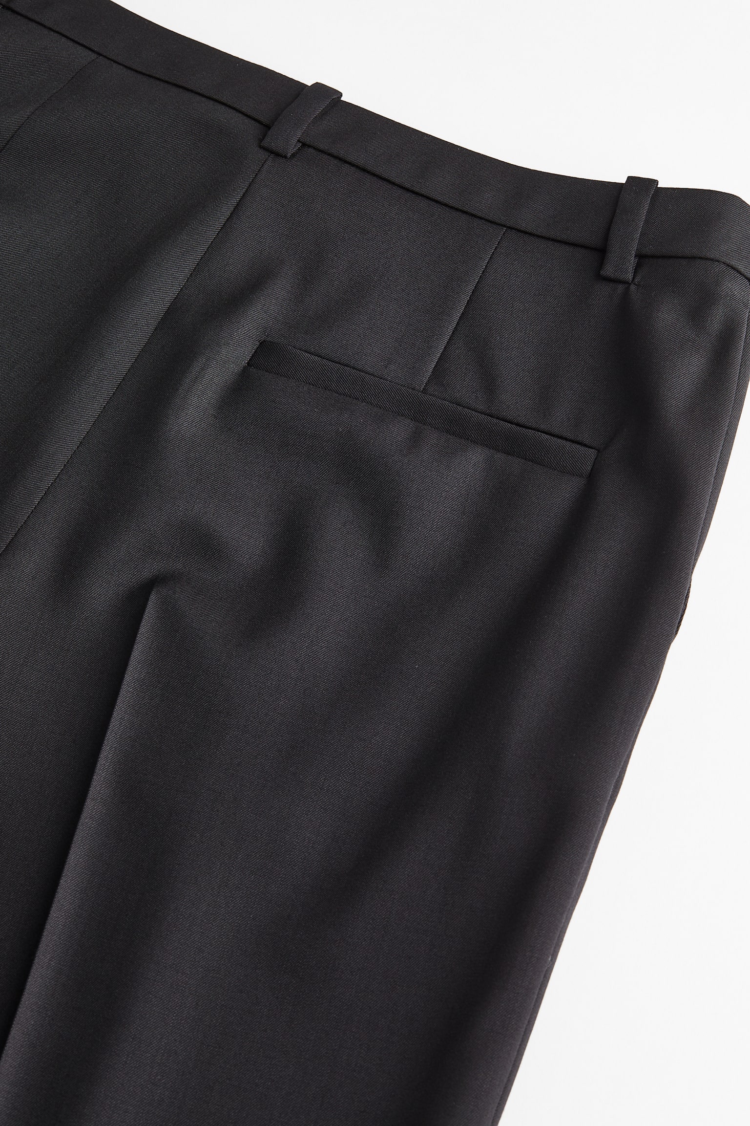 Tailored wool trousers - Nearly black - 2