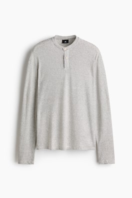 Farfarströja i linmix Relaxed Fit