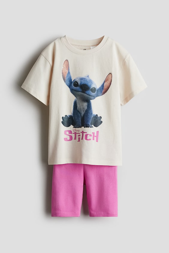 Детские брюки H&M 2-piece Printed Set