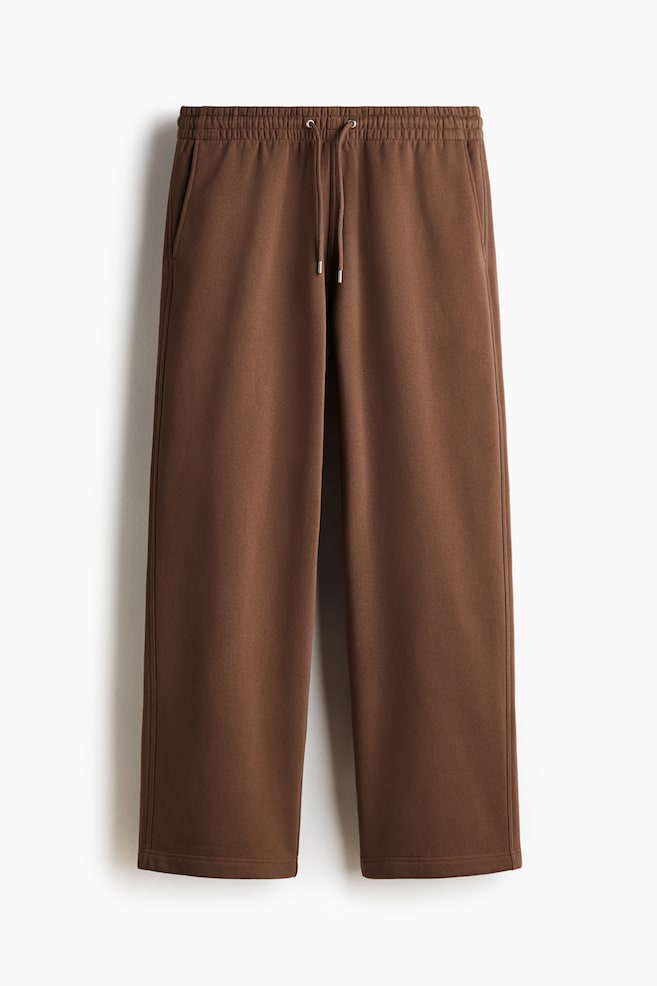 Pantalón de chándal Loose Fit - Marrón/Blanco/Crema/Negro/Gris claro jaspeado/Gris/Gris oscuro - 1