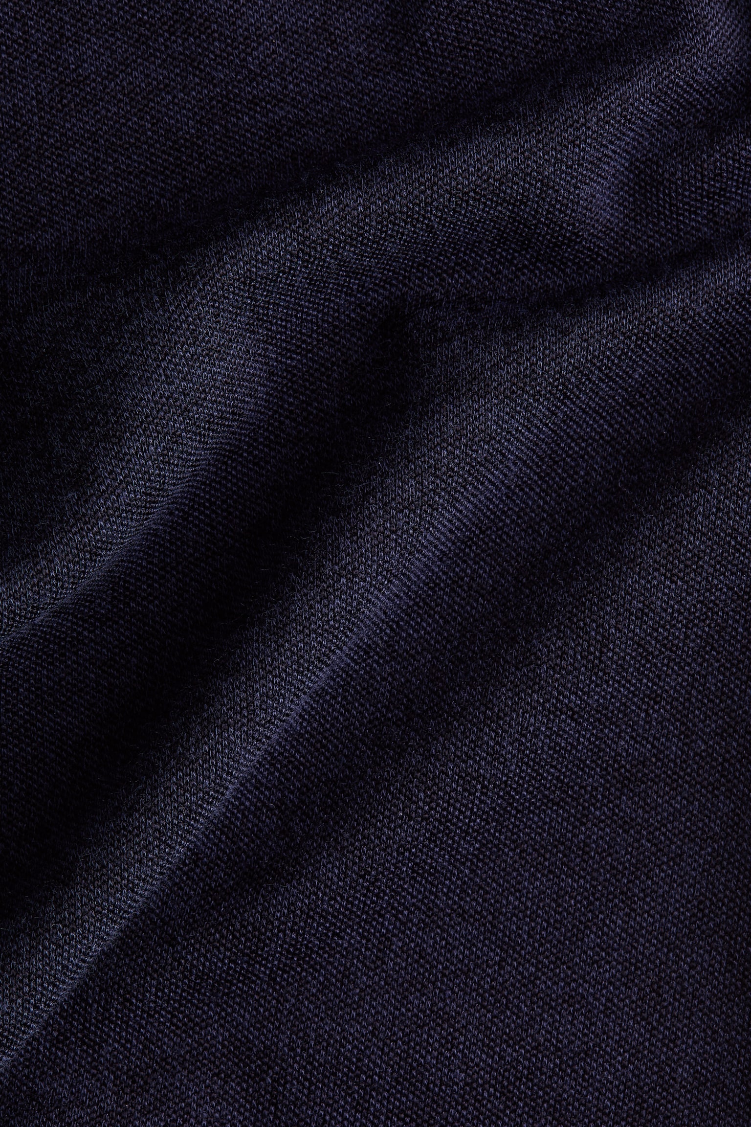 Straight-leg jersey trousers - Navy blue/Brown marl/Beige - 2