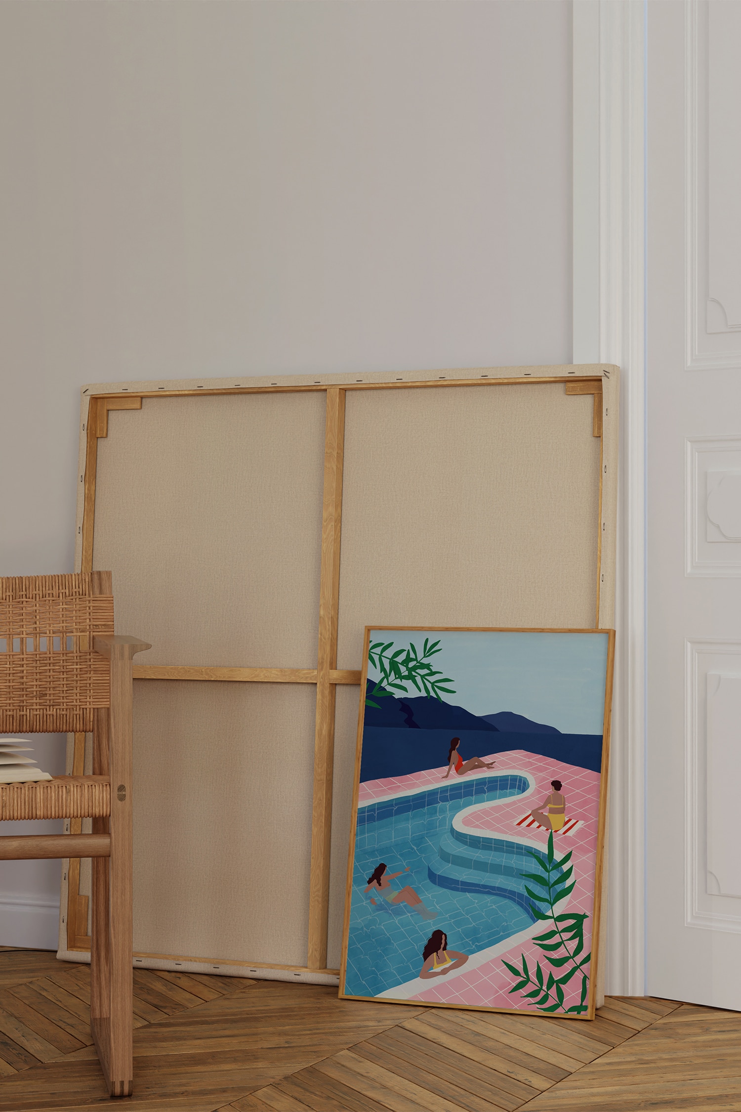 Maja Tomljanovic - Pool Ladies - Farverig/pool