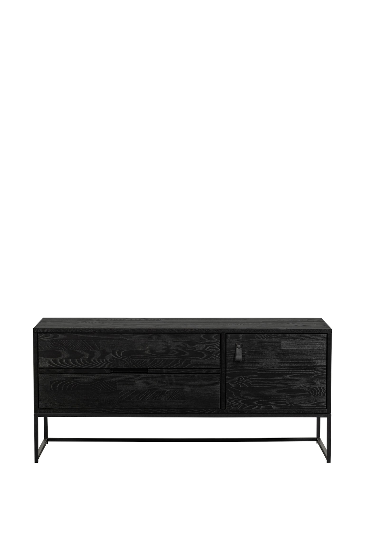 Silas Tv Meubel - Zwart/Beige - 4