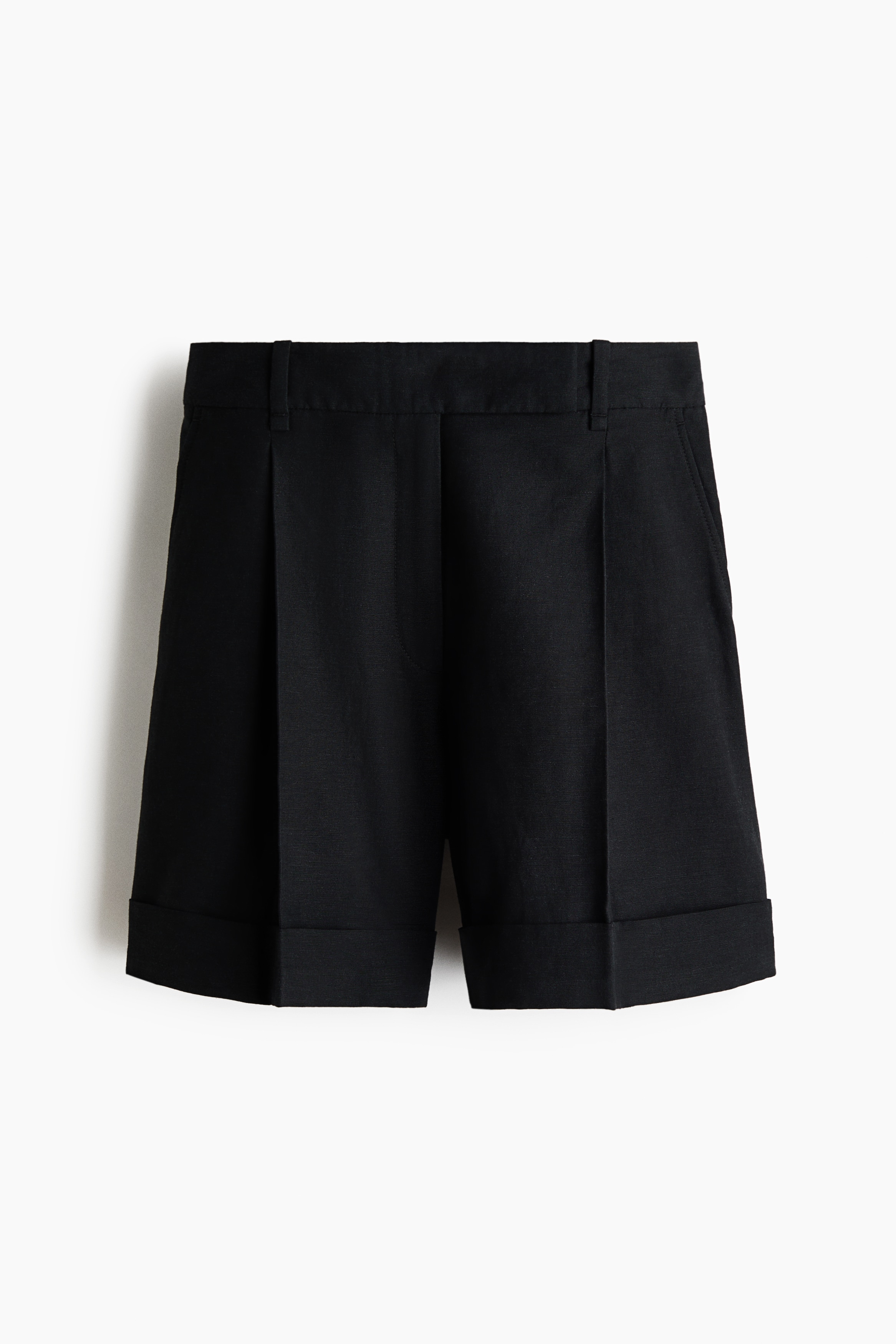 Dressy Linen-Blend Shorts from H&M - $29.99