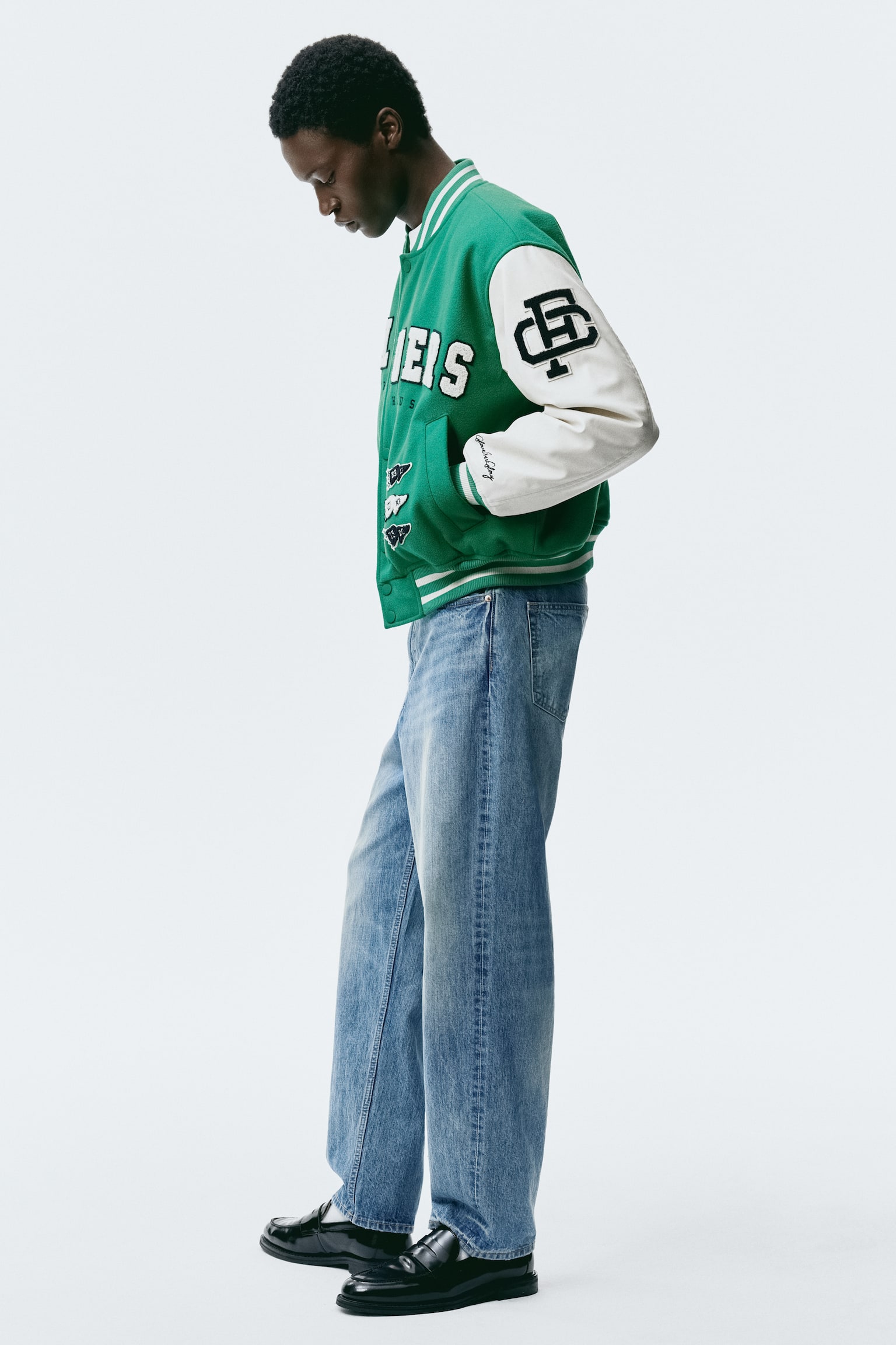 Loose Jeans - Blue/Black/Denim grey/Denim blue/Light denim blue/Light denim blue/Pale denim blue/Black/Dark denim blue/Dark denim blue/Dark denim blue/Denim blue-white/Denim blue - 1