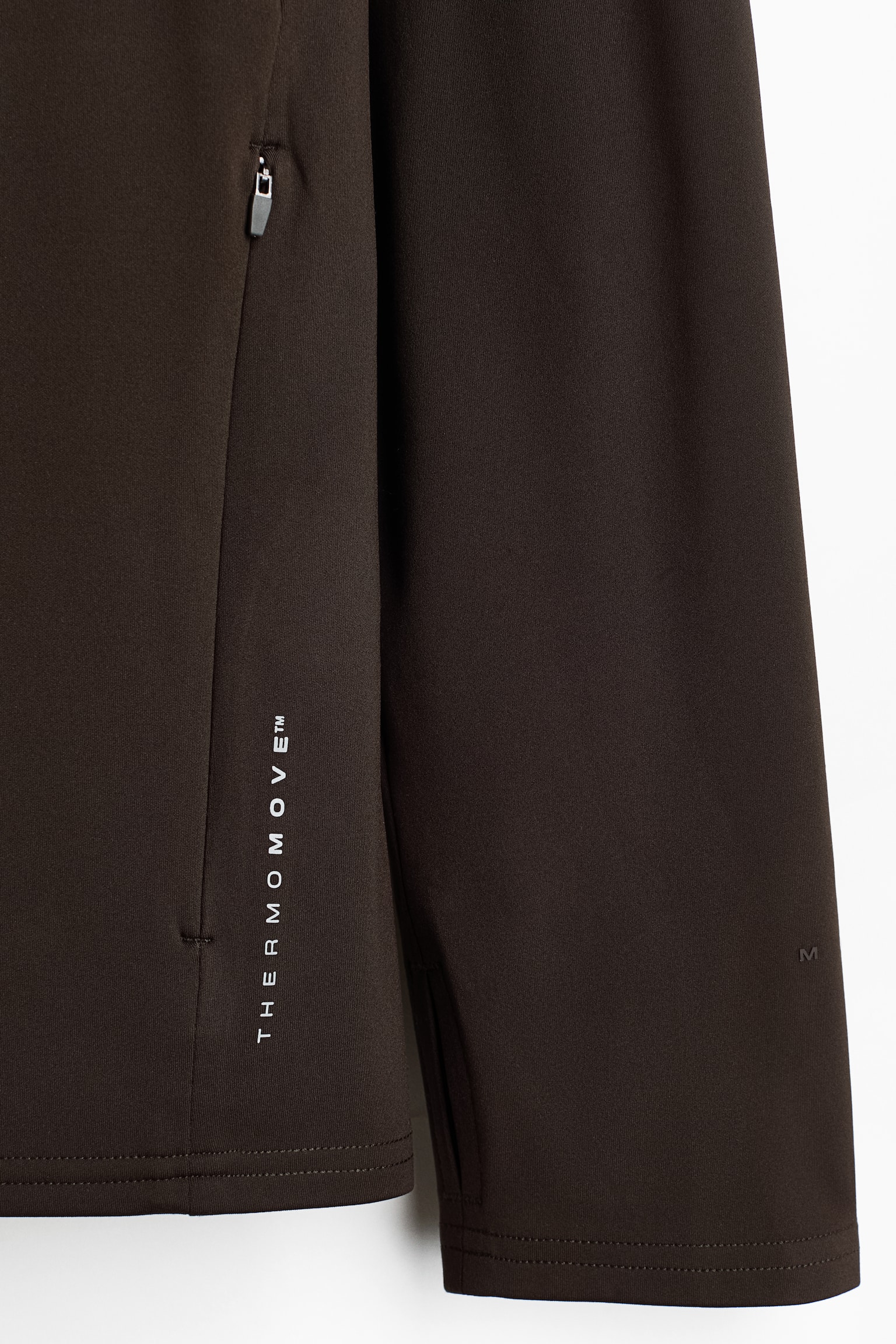 Regular Fit Sports jacket with ThermoMove™ - Brown/Black - 3