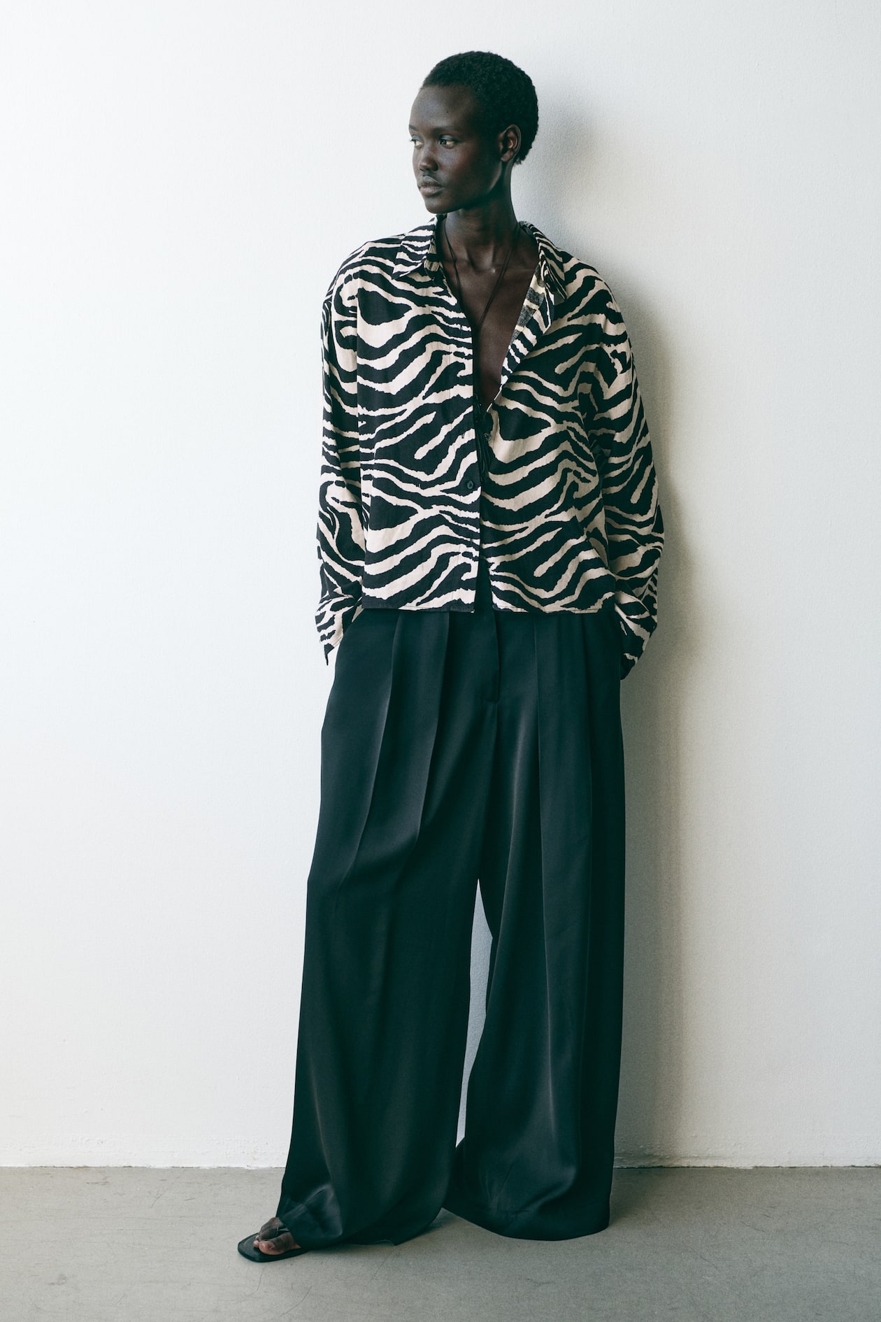 Linen-Blend Shirt - image 5