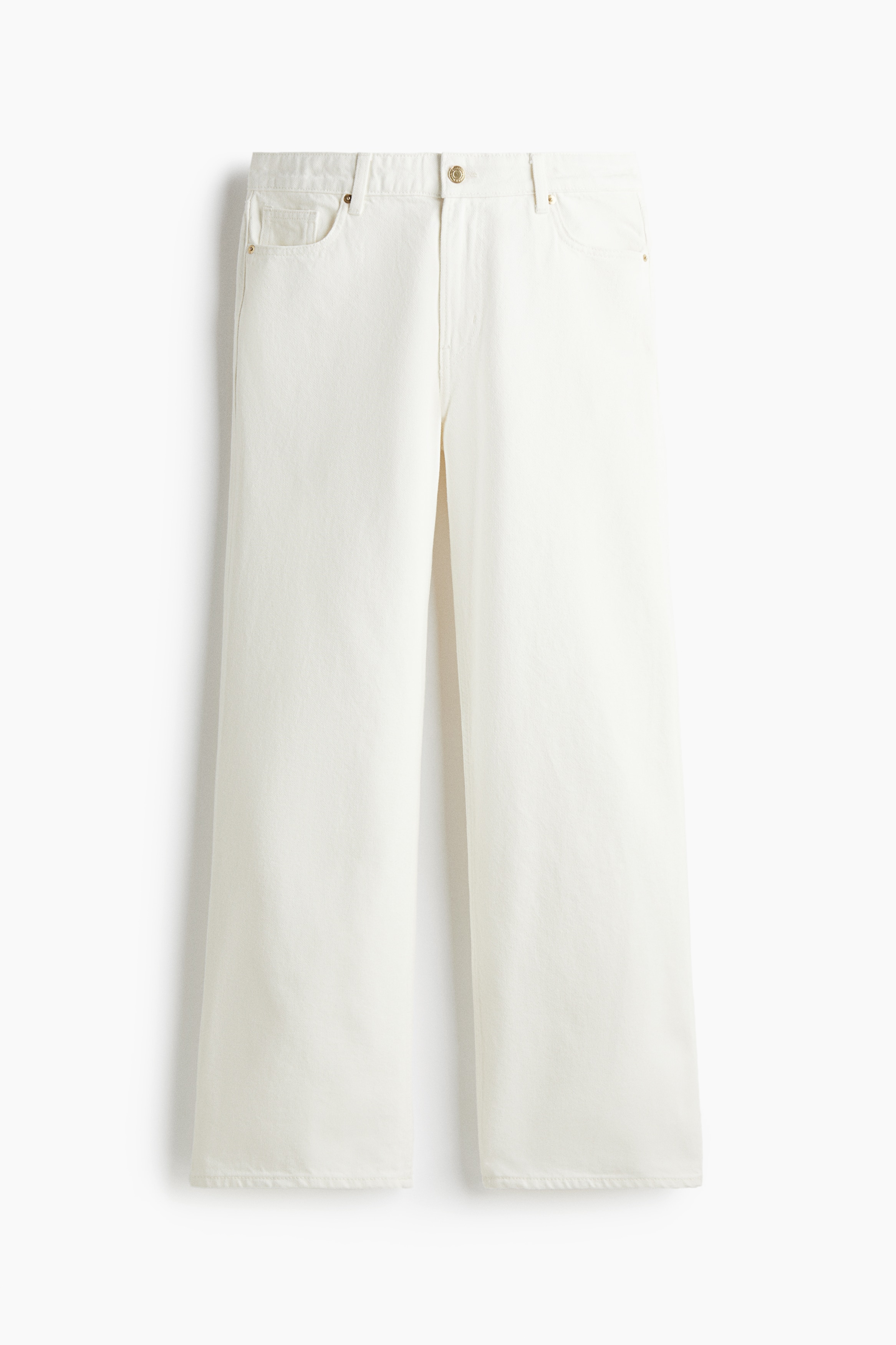 Wide Regular Jeans - Hvid/Denimblå/Sort/Vinrød/Mørk denimblå