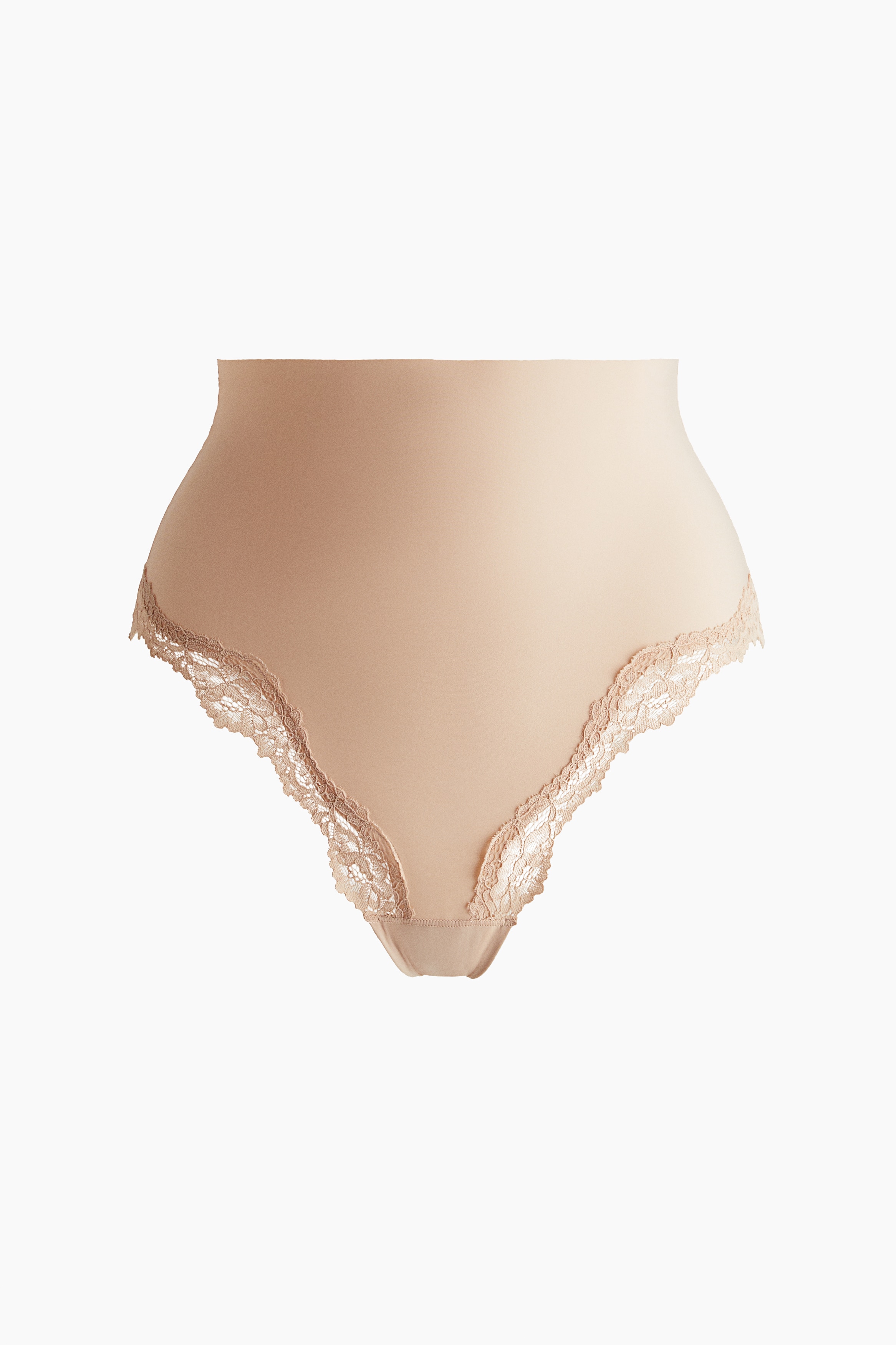 2-pack Microfibre Brazilian Briefs - Beige/Black