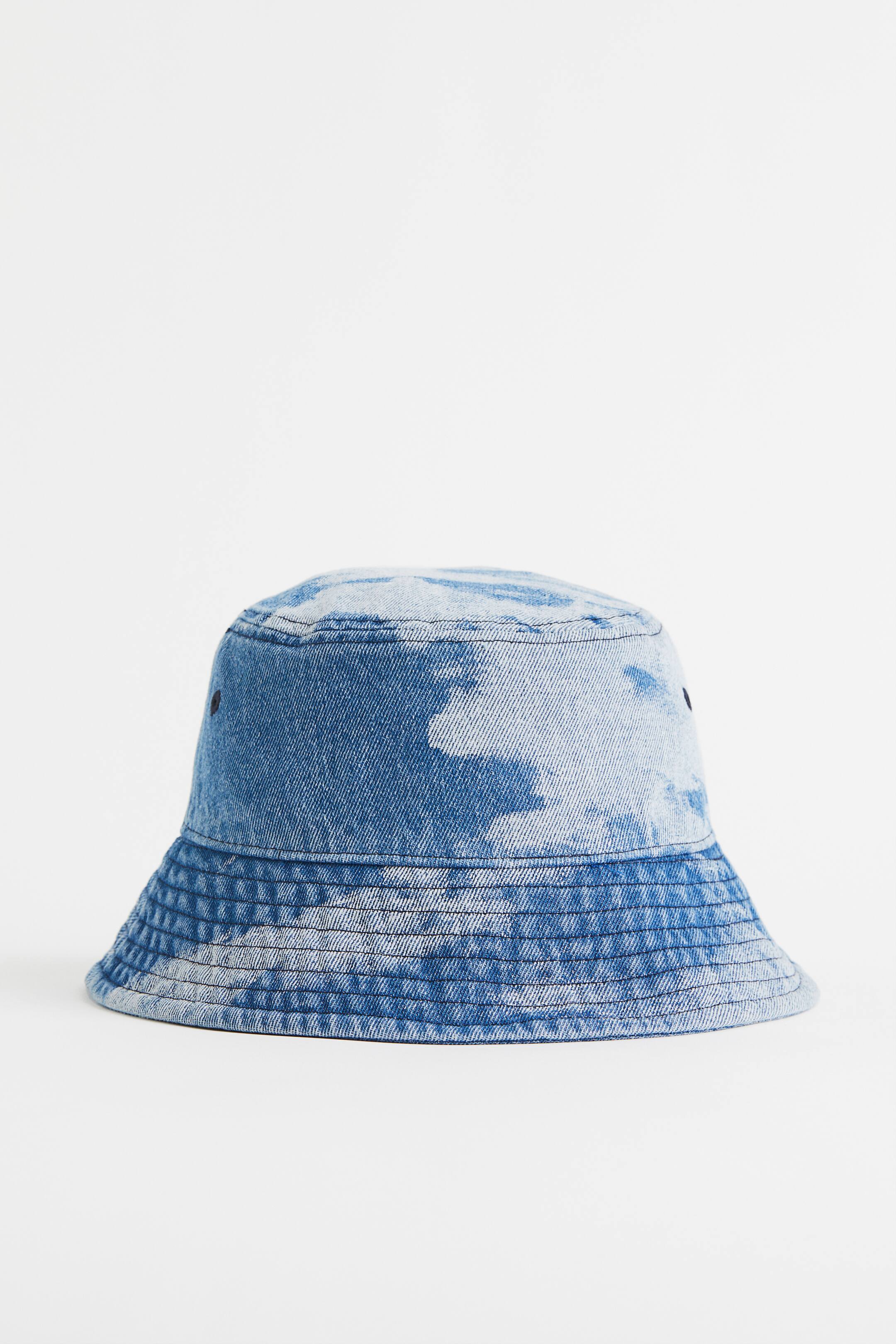 Xem ảnh lớn hơn: Mũ bucket hoa văn - Màu xanh denim/Hoa văn - Men | H&M VN 1