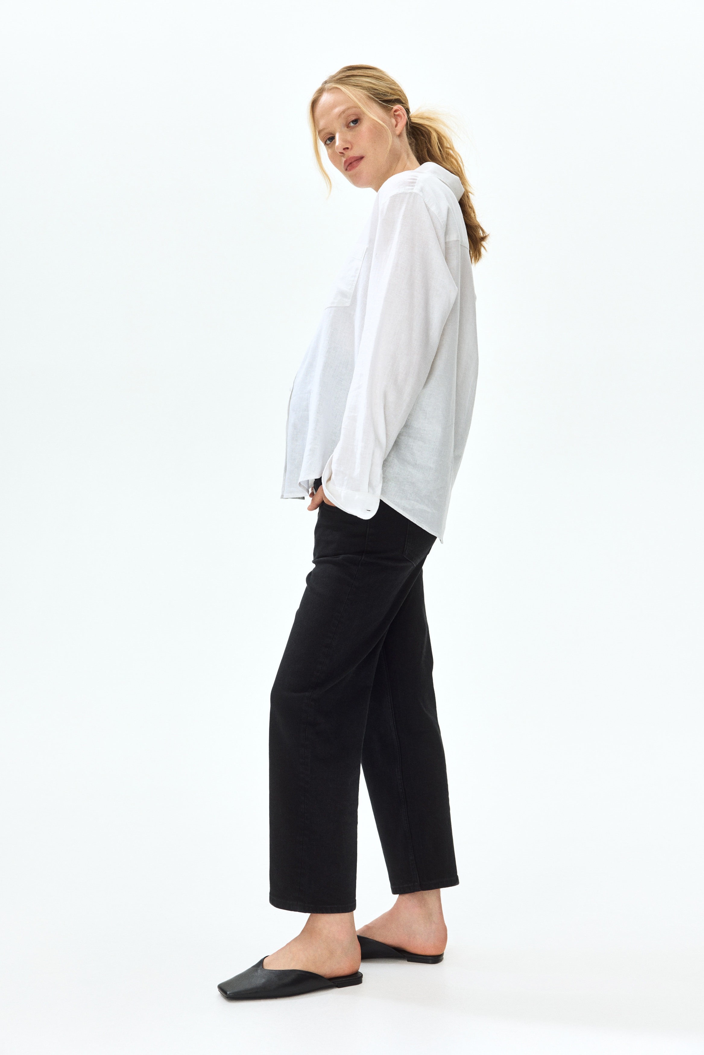 MAMA Straight Ankle Jeans from H&M - $54.99