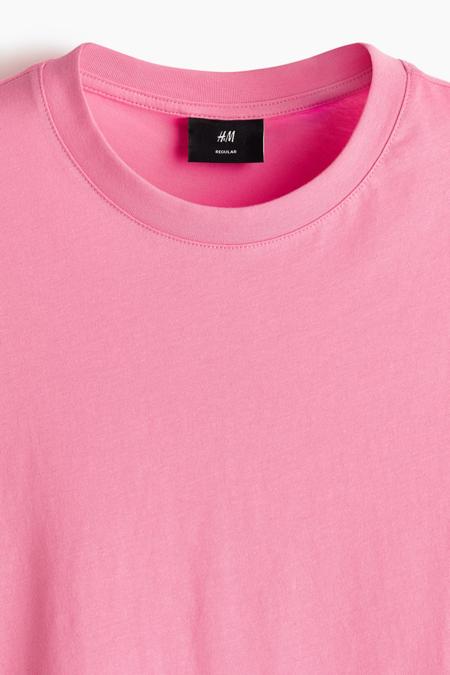 Regular Fit T-shirt - Pink/White/Black/Burgundy/Orange/Grey marl/Khaki green/Dark grey/Navy blue/Brown/Dark teal/Yellow/Green/Light purple/Light blue/Forest green/Forest green/Pink/Light beige/Beige - 2