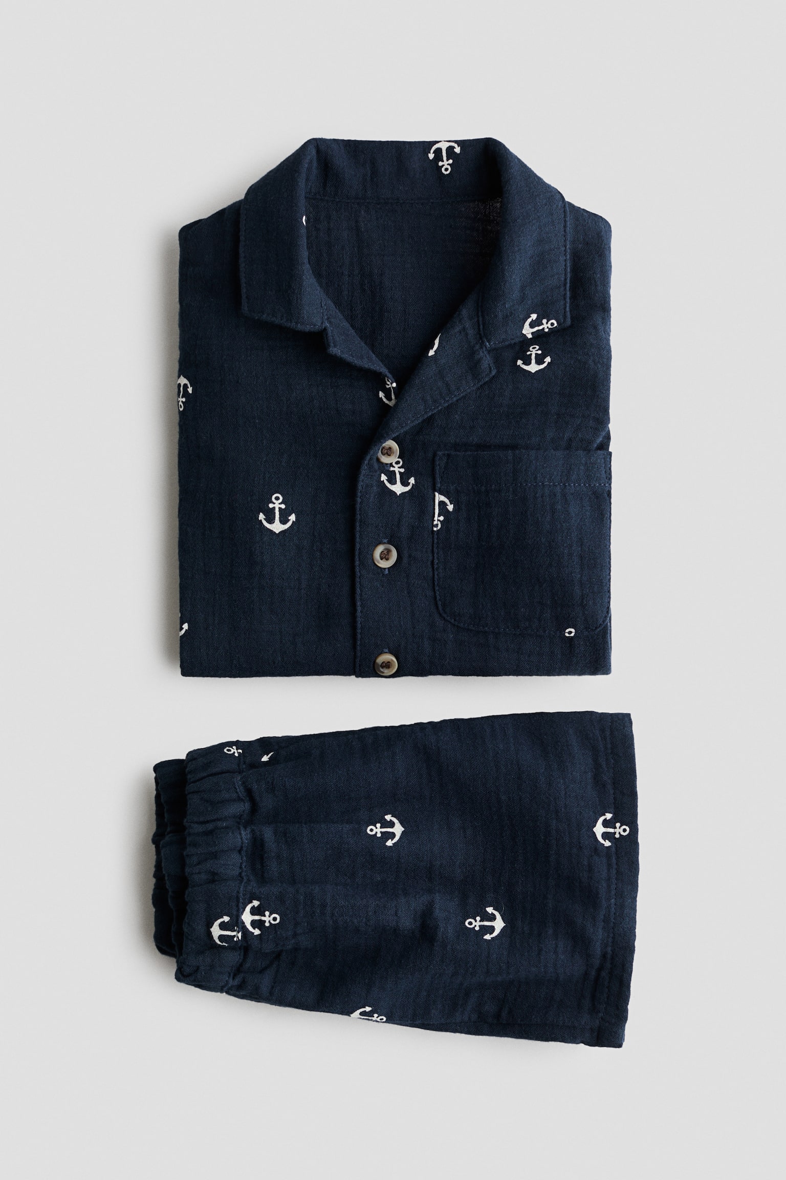 2 Parçalı Set - Lacivert/Çapalar - 2
