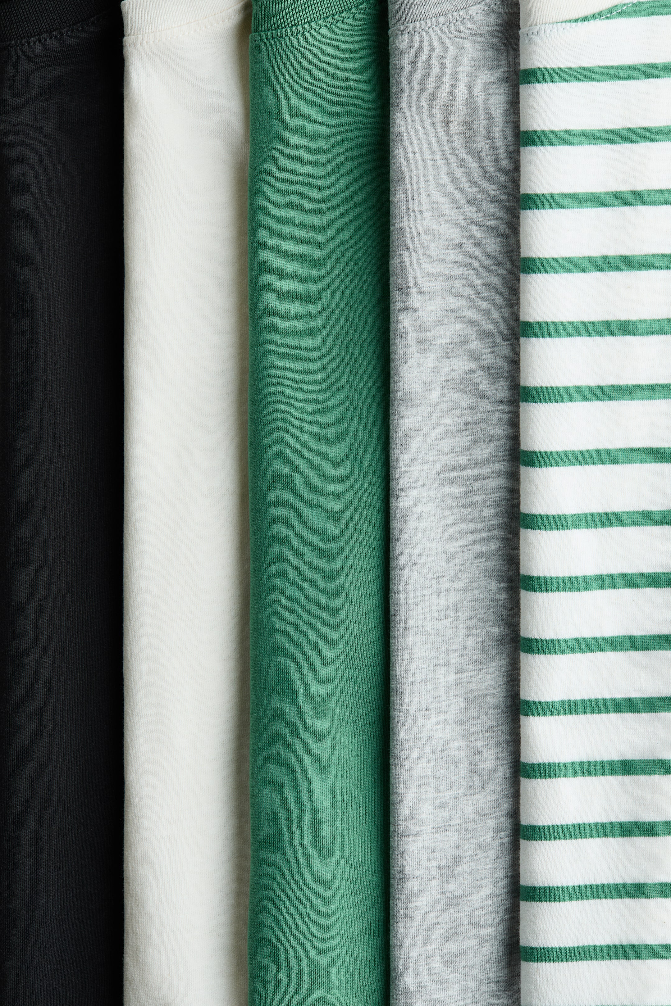 5-pack Long-sleeved T-shirts