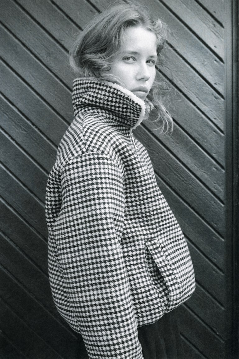 Manteau Surchemise Carreaux Surchemise Pull And Bear Femme Veste