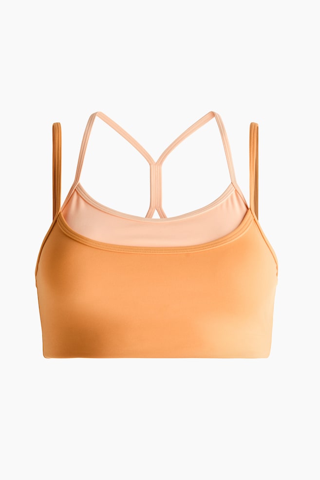 Sports bra with SculptMove™ - Orange/Light pink/Burnt red/Watermelon - 1