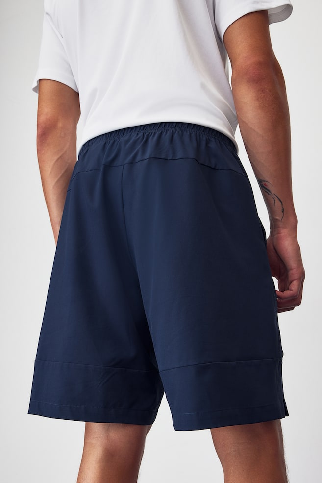DryMove™ Training shorts in 4-way stretch - Dark blue/Black/Grey/Light green/Teal/dc - 5