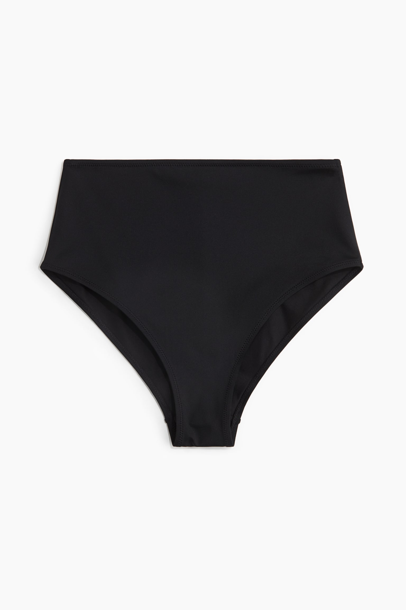 תחתוני ביקיני High Waist - Black - 1