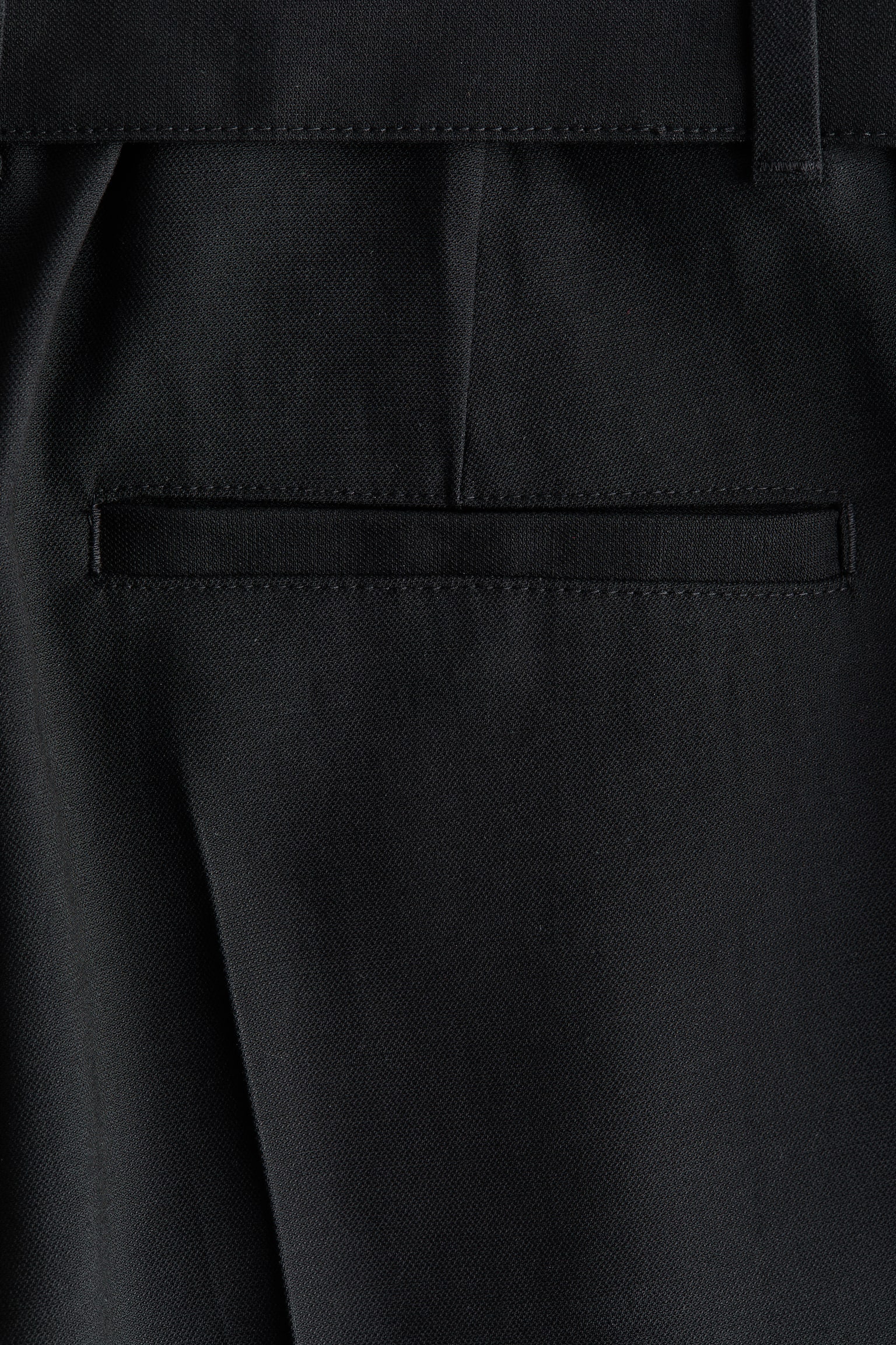 Женские шорты H&M Viscose-Blend Shorts with Belt, цвет: Чёрный — фото 7