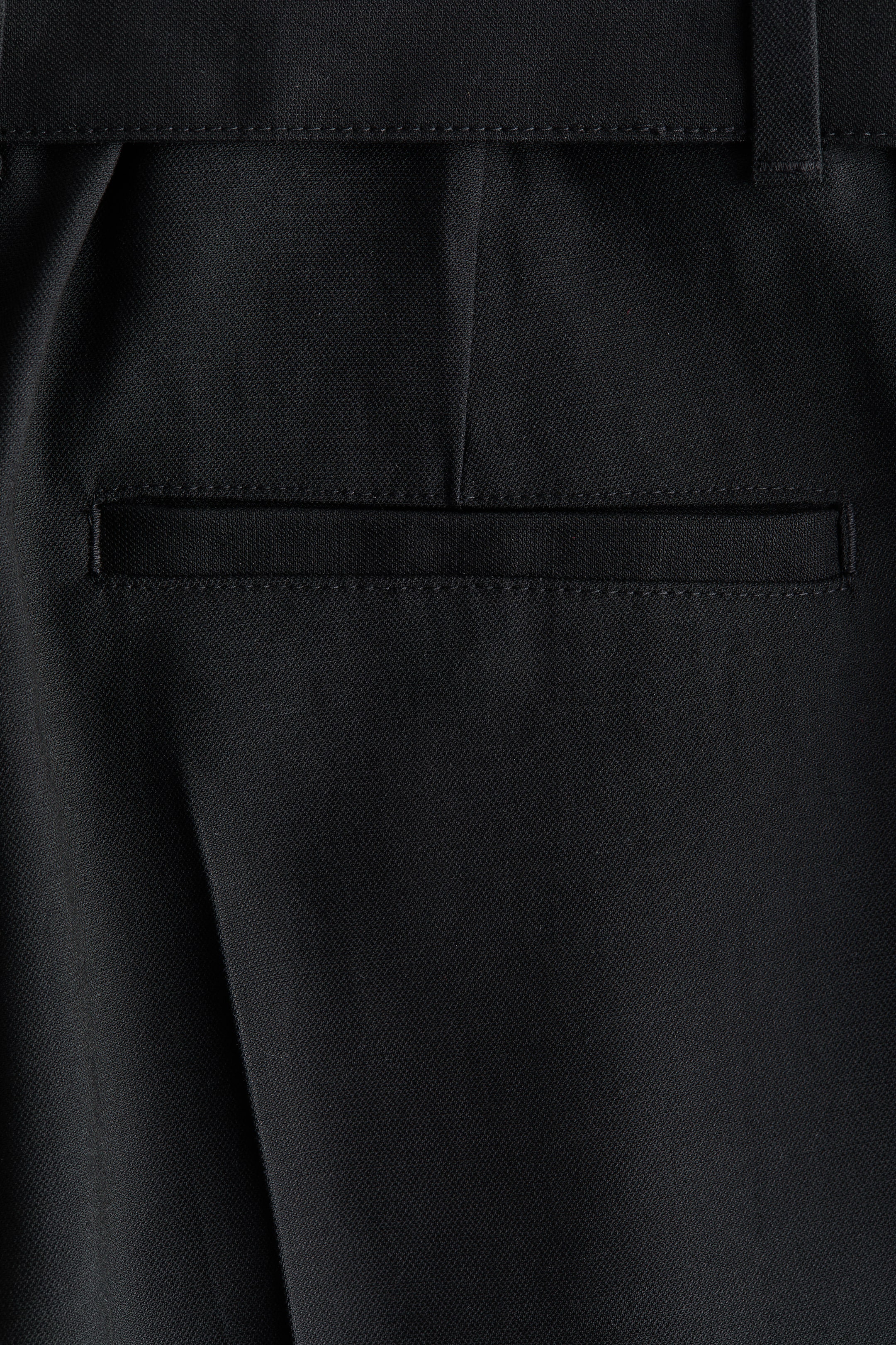 Viscose-Blend Shorts with Belt
