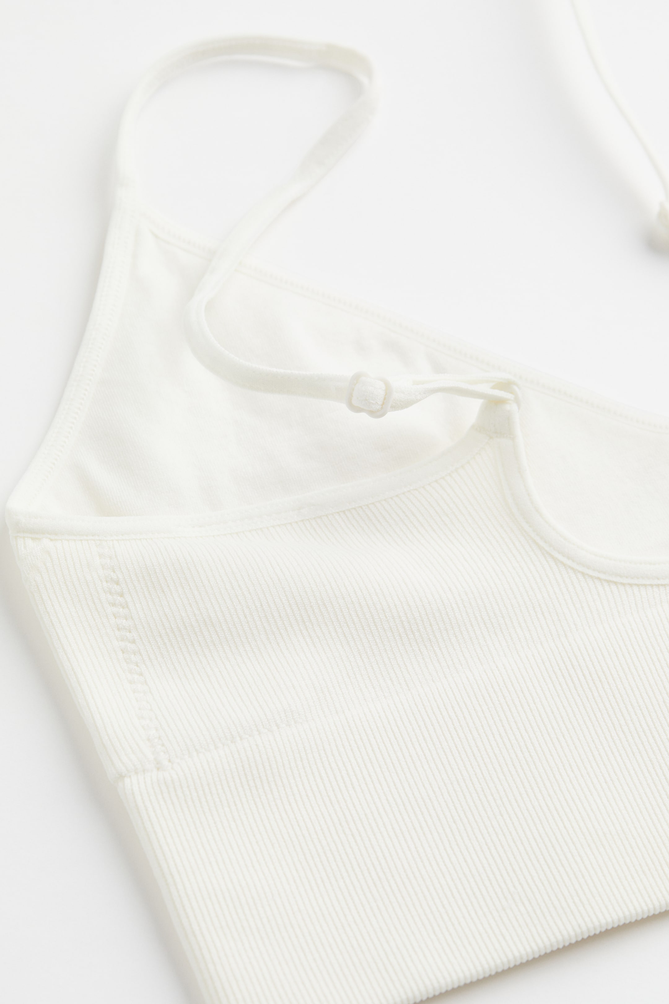 Bralette - Long - White - Ladies | H&M GB