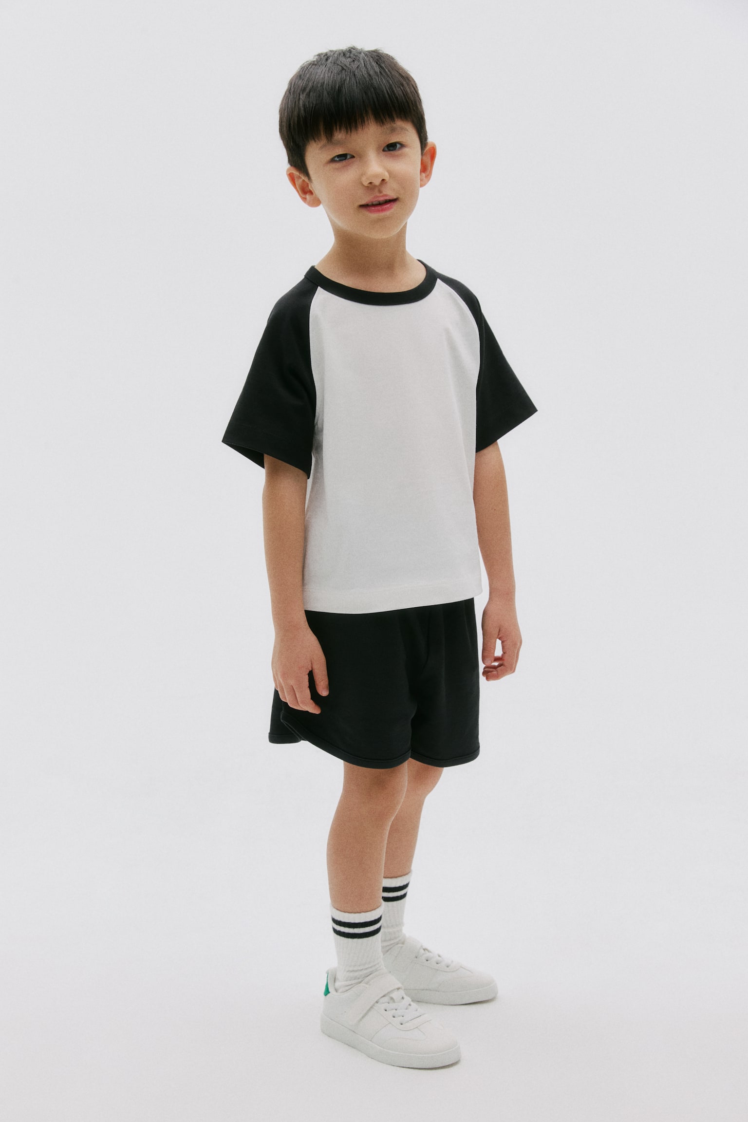 COOLMAX® T-shirt-Cream/Black - 1