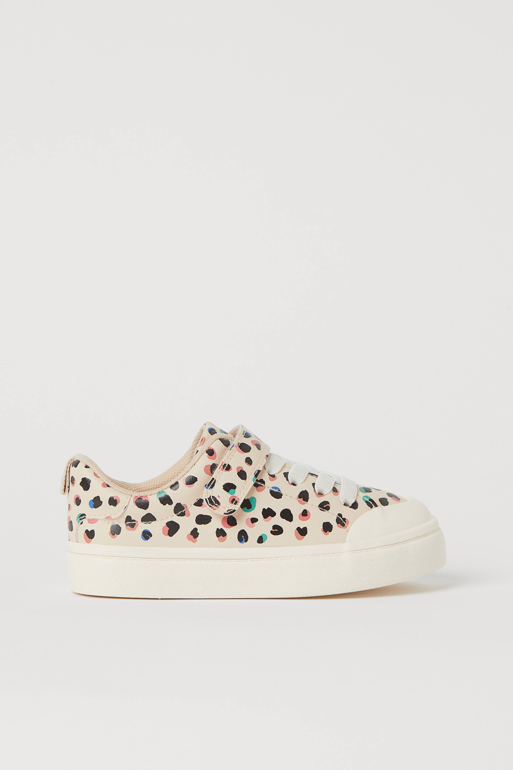 Trainers - Light beige/Leopard print - Kids | H&M GB