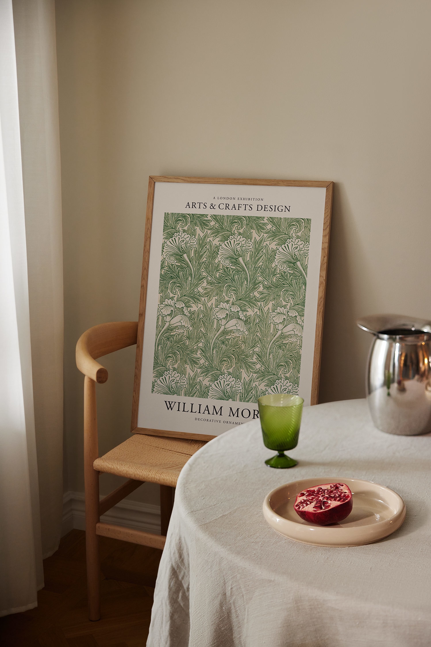 Marigold William Morris I Juliste - Vihreä