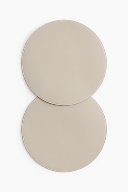 2-pack rund bordstablett