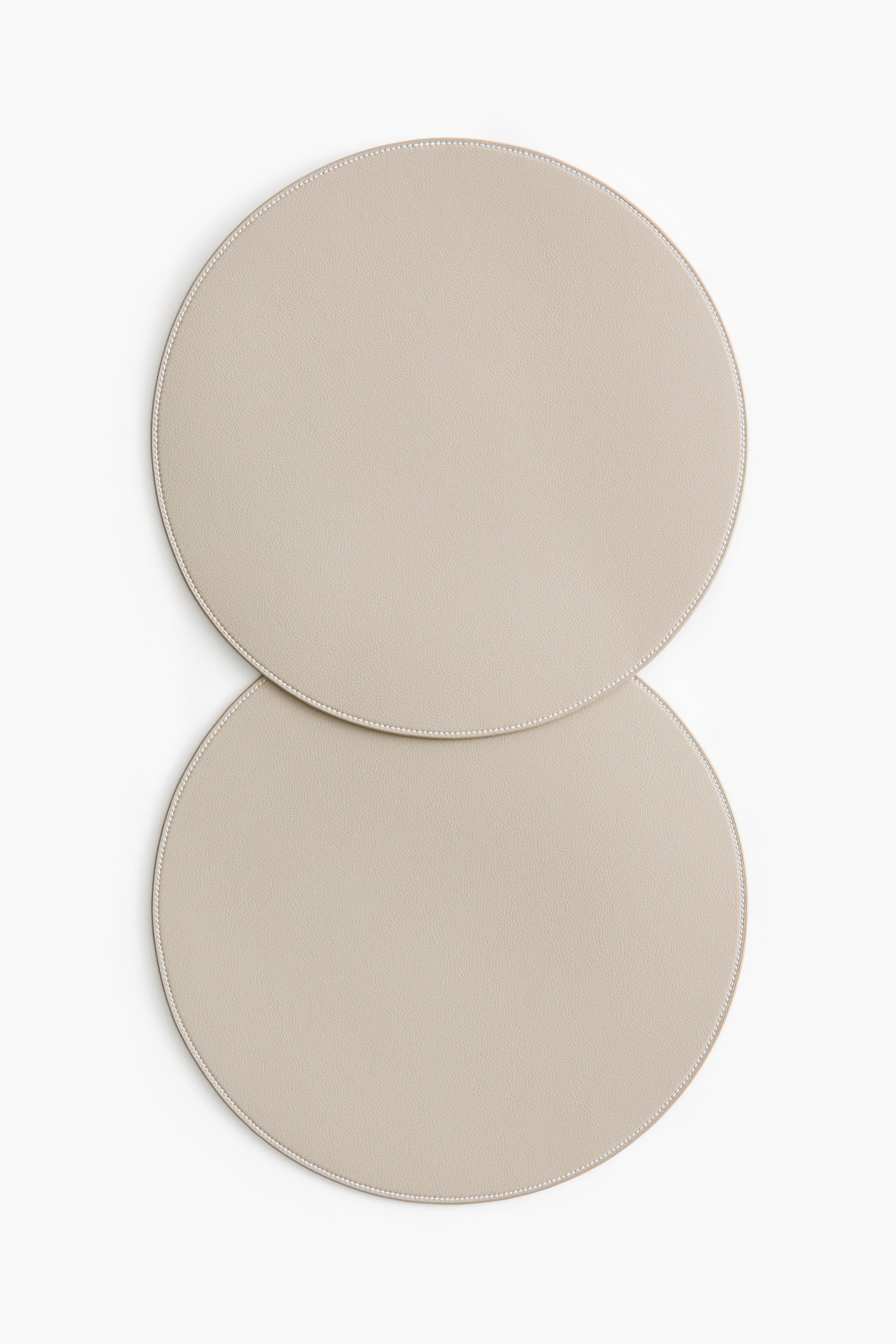 2-pack Round Placemats 