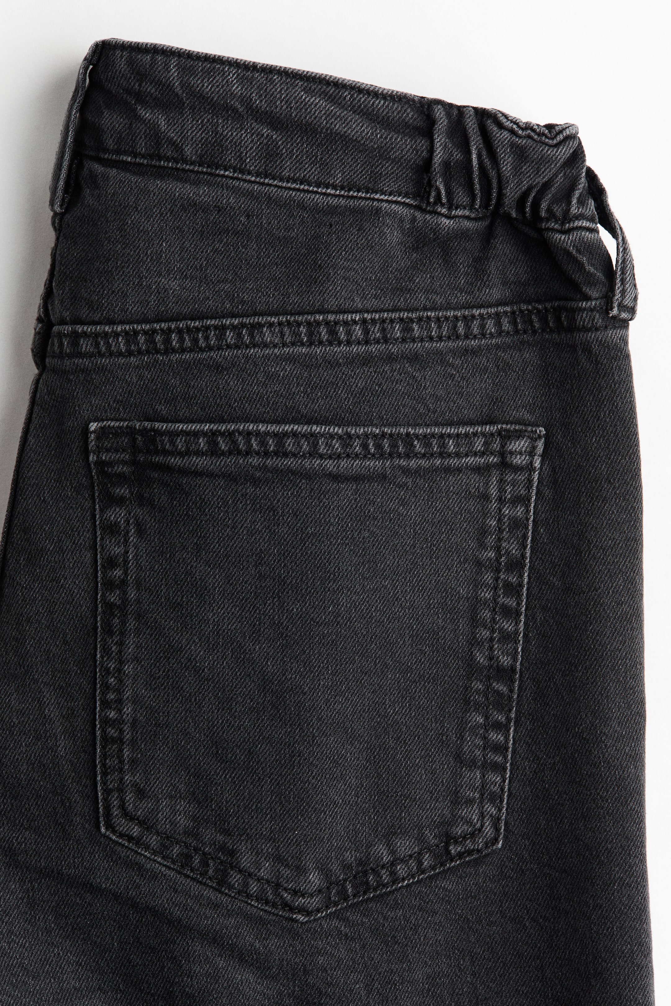 MAMA Straight Low-Waist Jeans