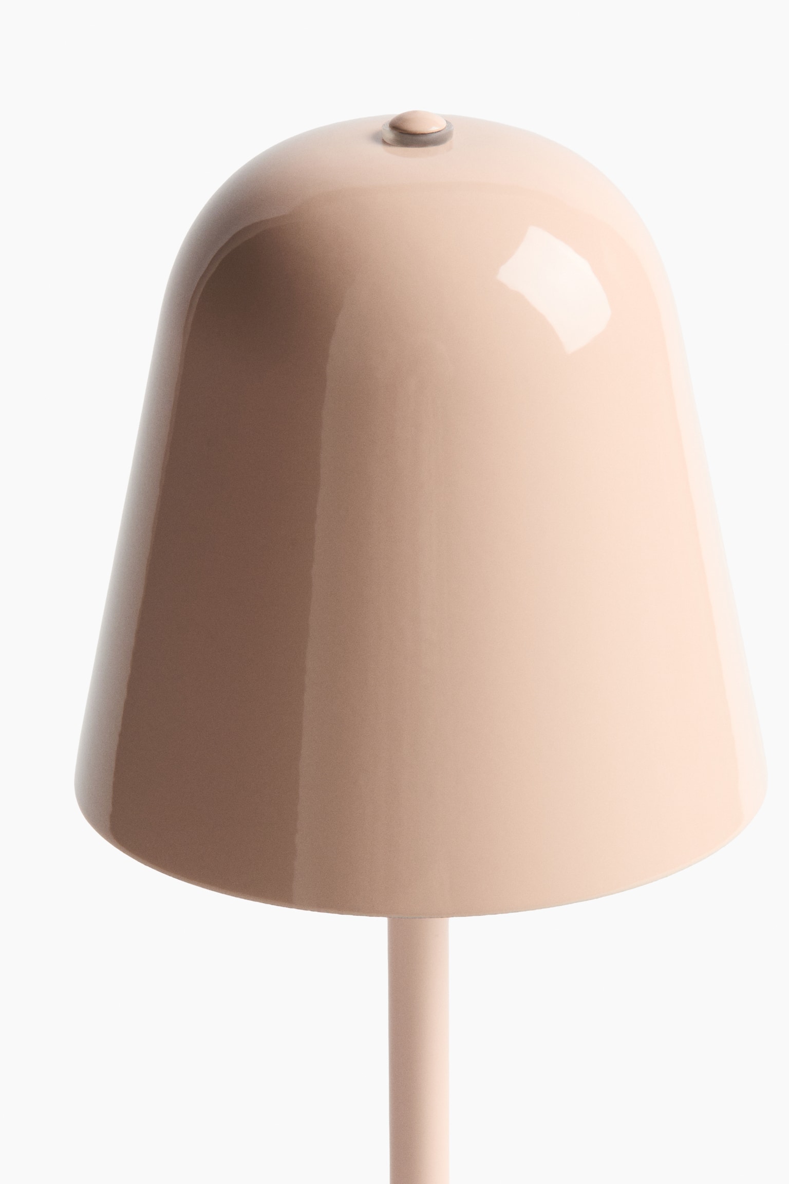 Lampe de table rechargeable - Rose poudré clair/Argenté/Marron foncé/Beige - 3