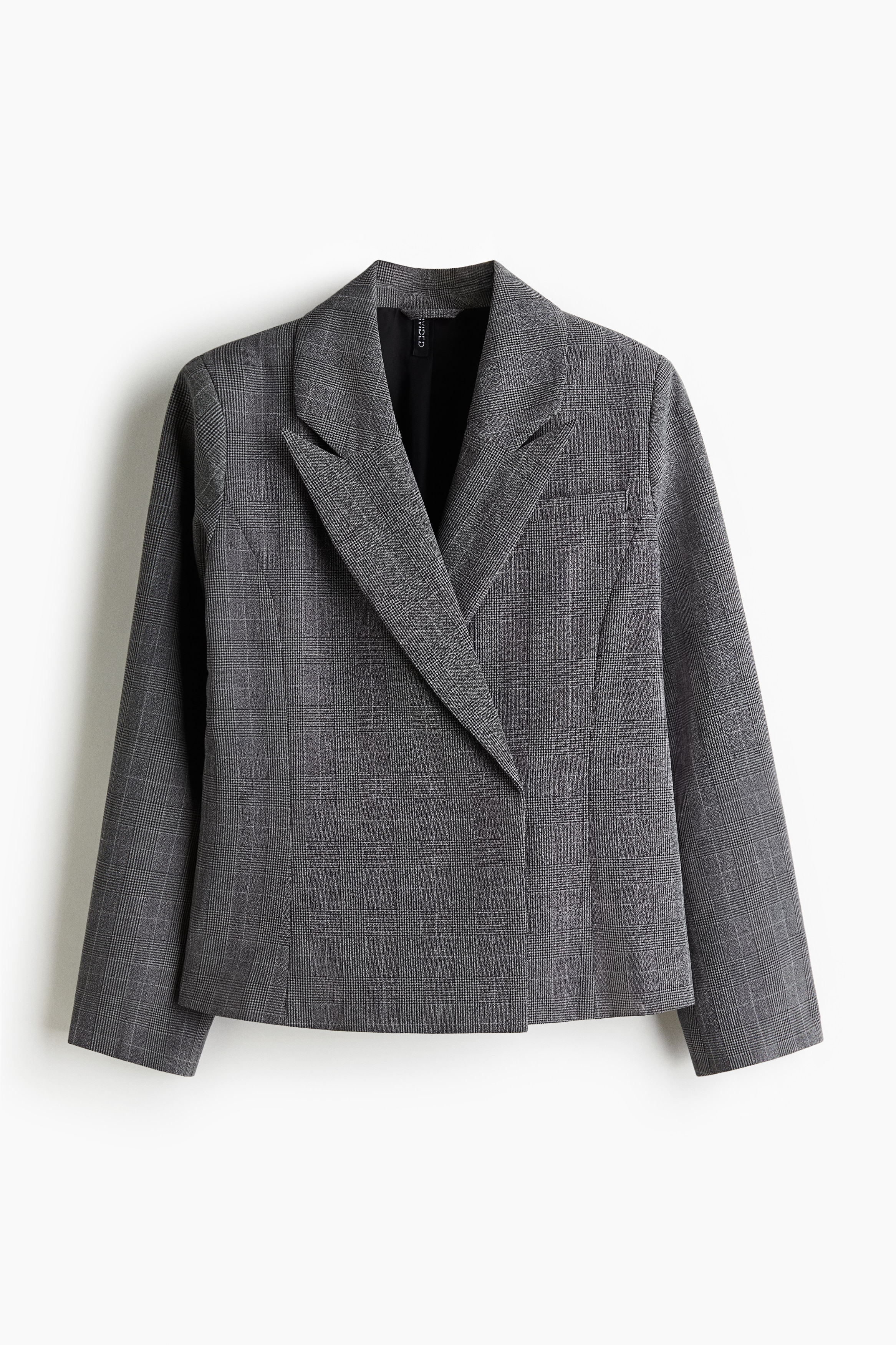 H & M - Kastiger Blazer - Grau - Damen