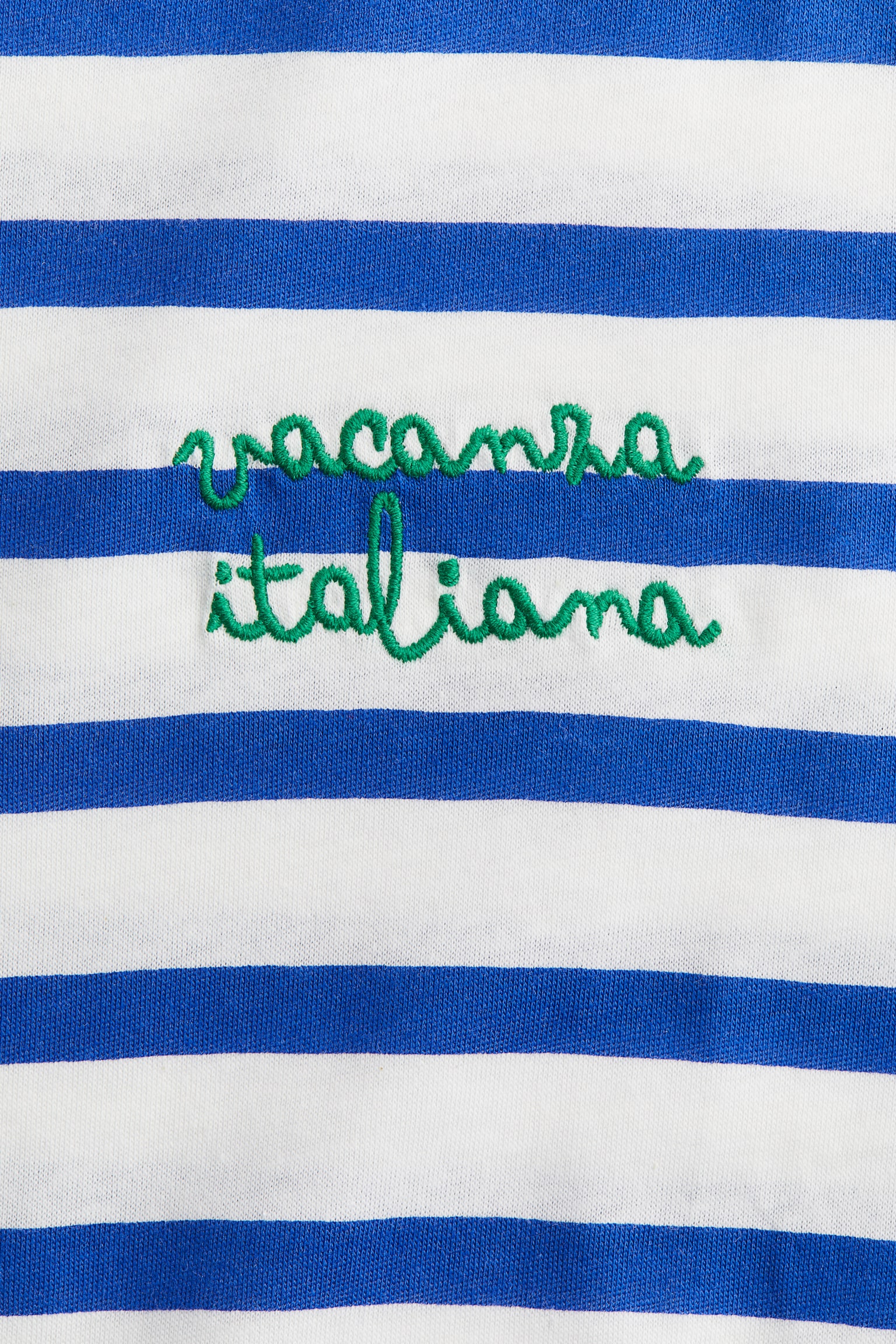 Cotton T-shirt - White/Bright blue striped/White/The Hamptons/Cream/Paris - 3