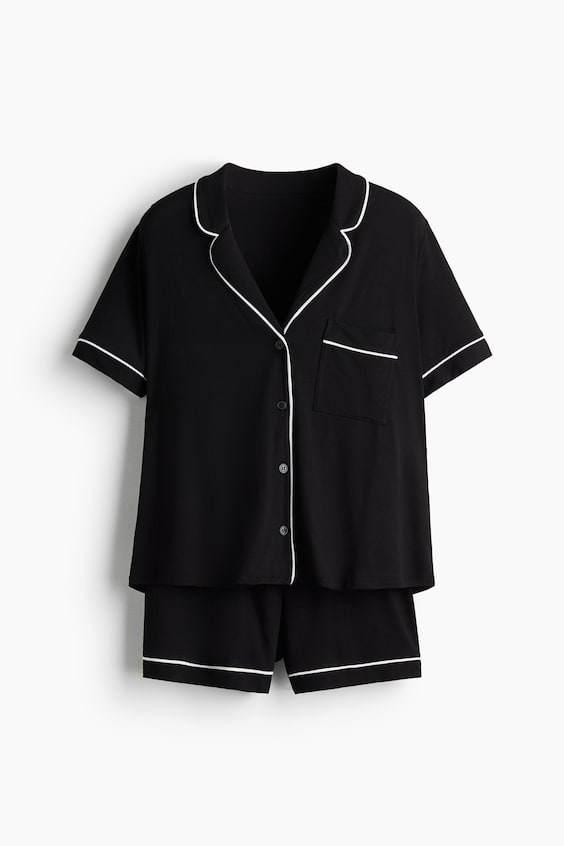 Женская пижама H&M из вискозной смеси