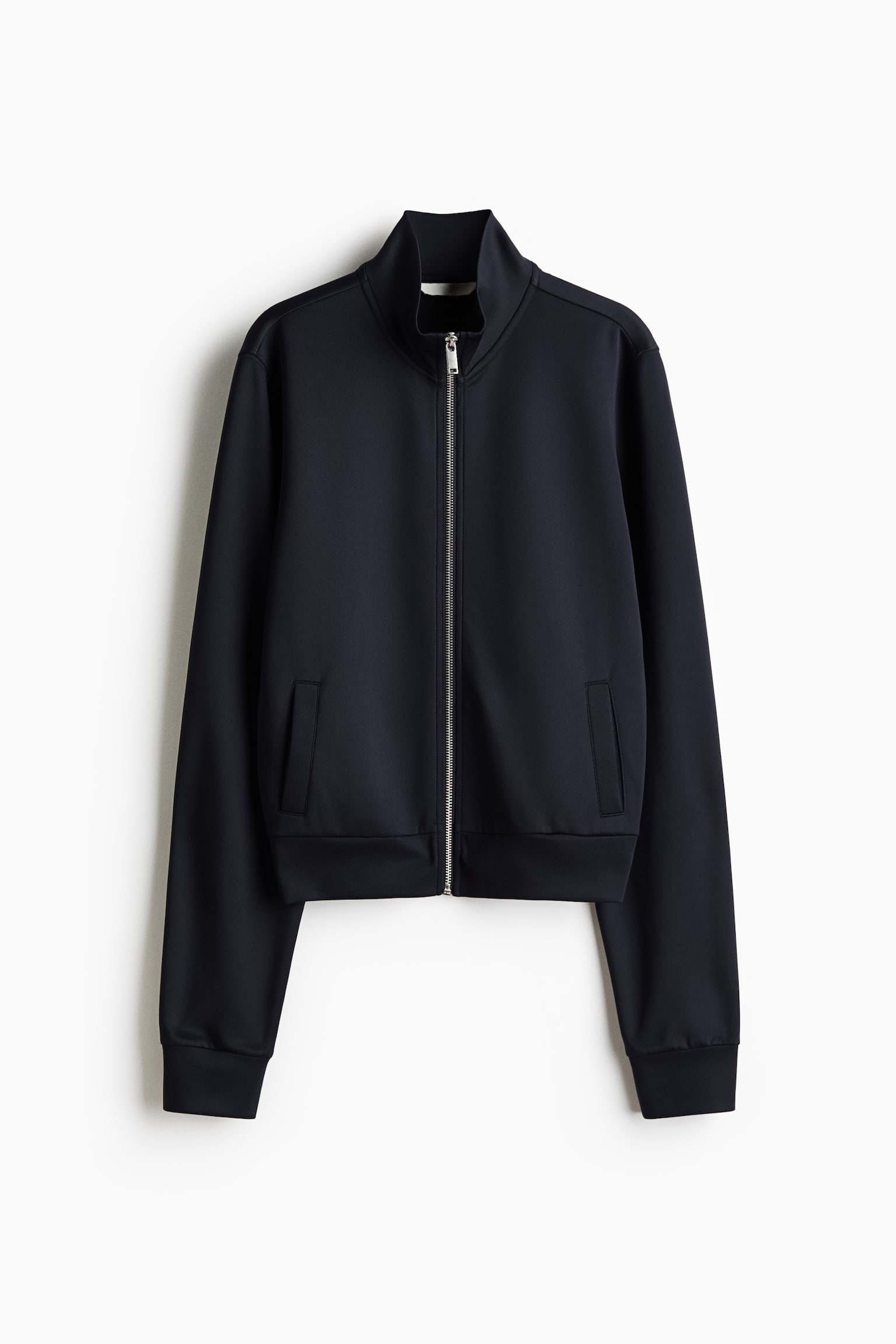 Track jacket - Navy blue/Truffle grey - 2