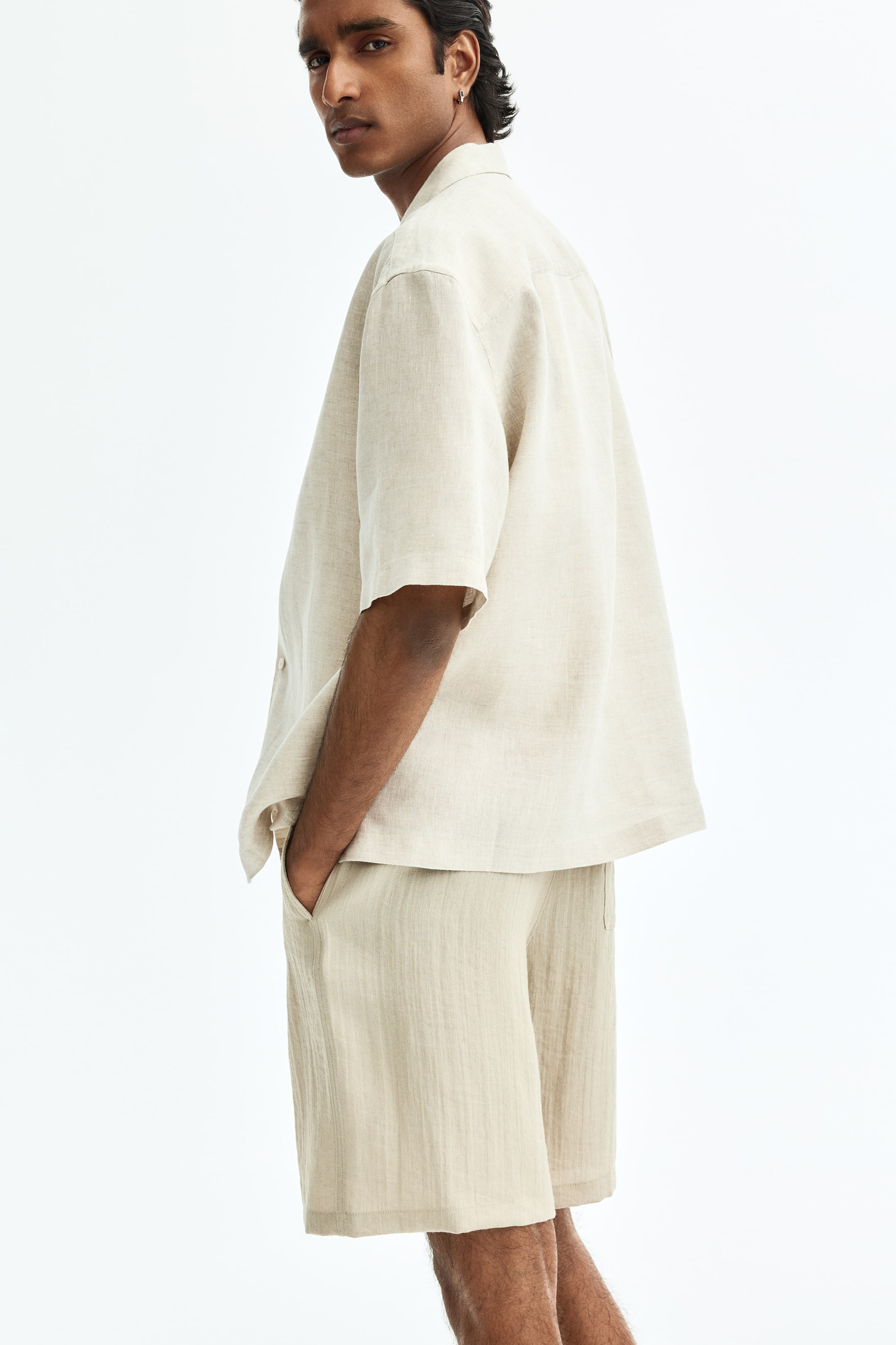 Short ample en coton