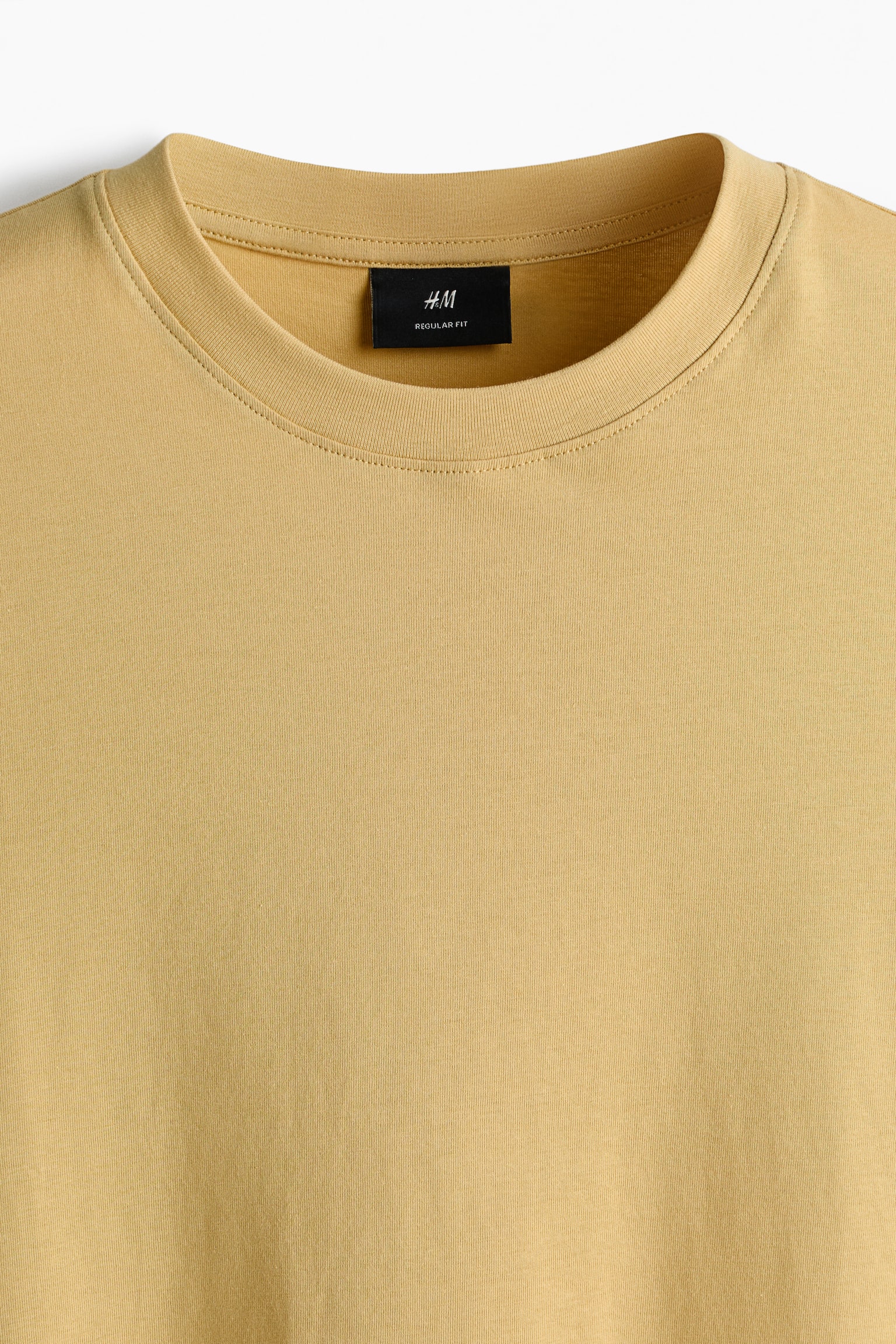 Regular Fit T-shirt - Yellow/Black/Beige/Brown/Dark orange/Dark grey/Forest green/Navy blue/Pink/Light blue/Grey marl/Pink/Plum/Light purple/White/Pink/Light green/Light beige/Yellow - 4