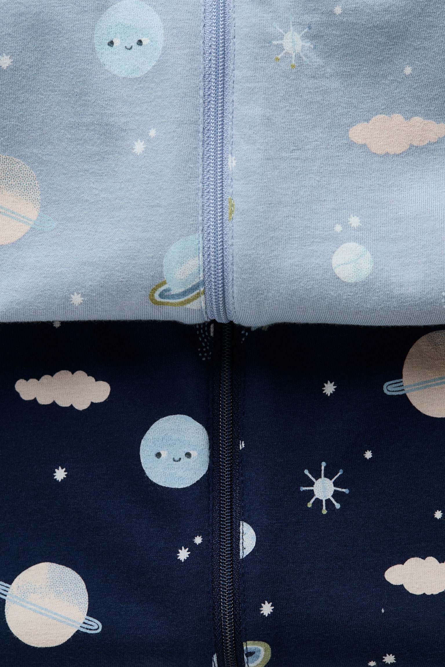 Комбинезоны Printed для детей, 2 шт. — H&M, цвет: Синий / Космический — фото 2