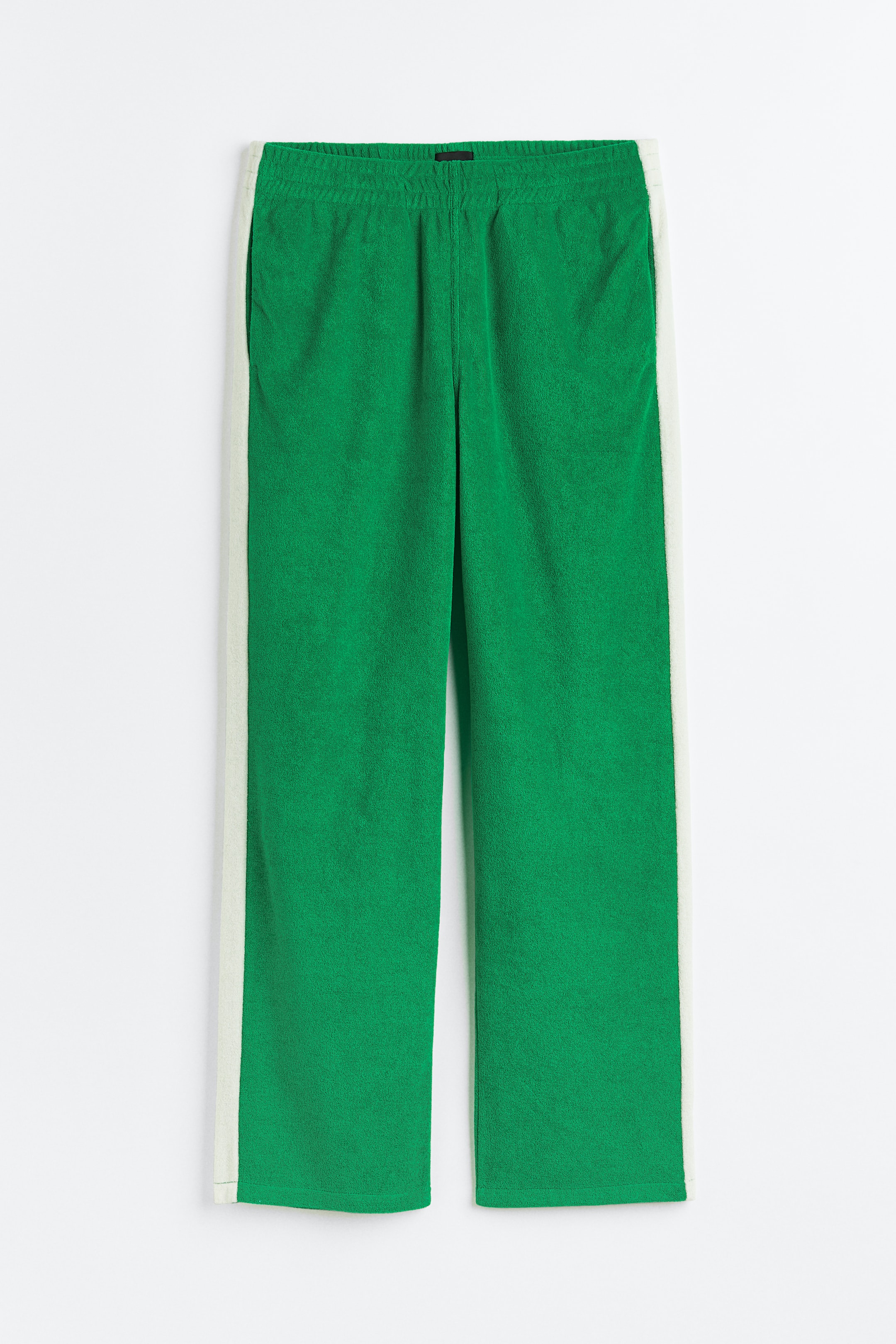 Relaxed Fit Terry Track Pants