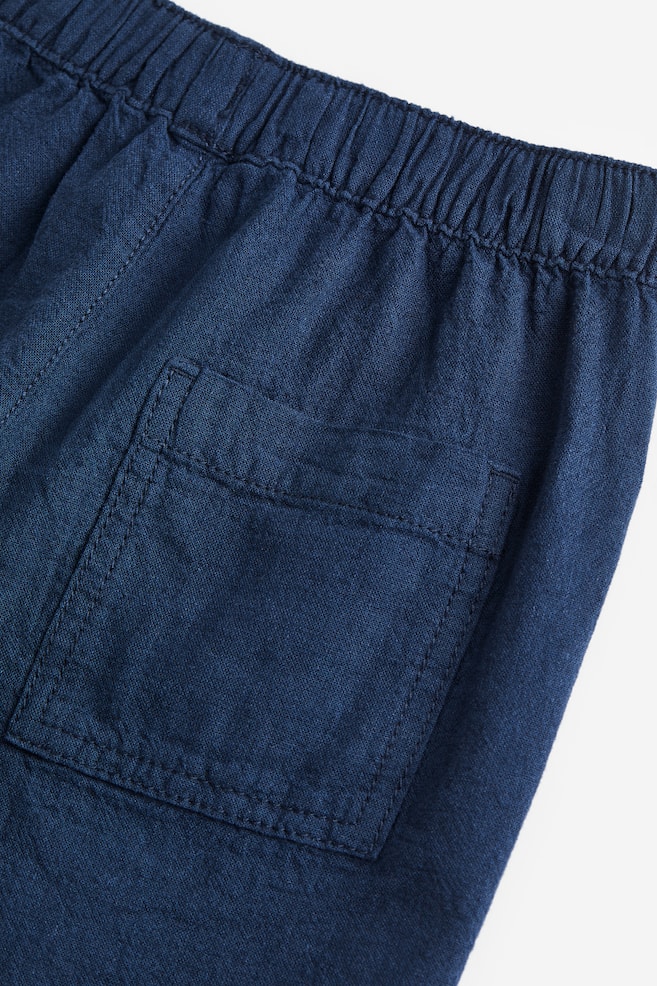 Pull-on shorts - Navy blue/Beige/Black checked/Blue/Striped/Orange/dc/dc/dc/dc - 3