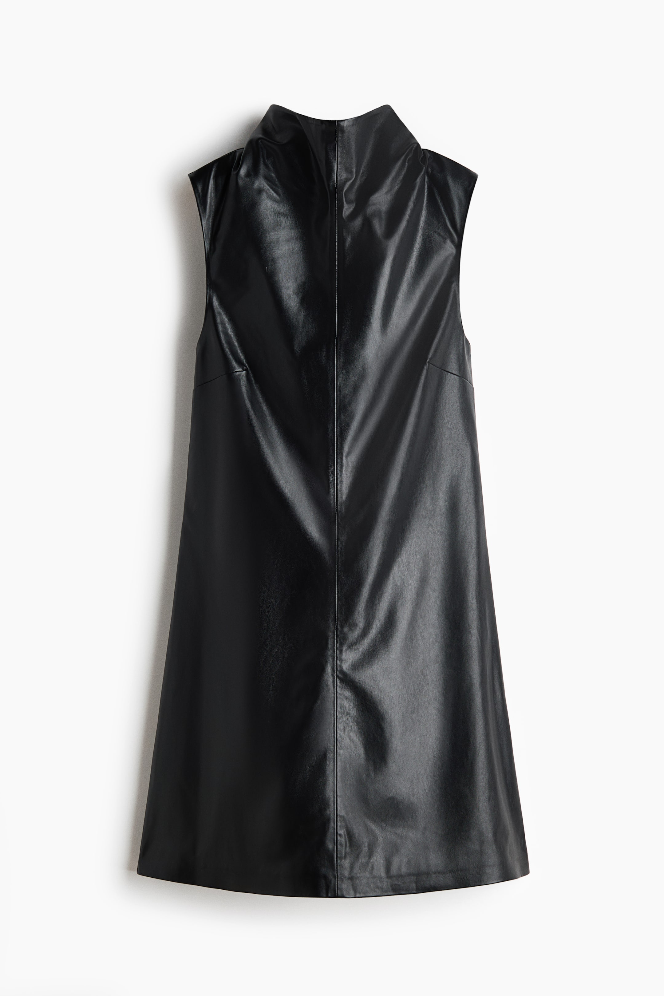 Coated A-Line Dress