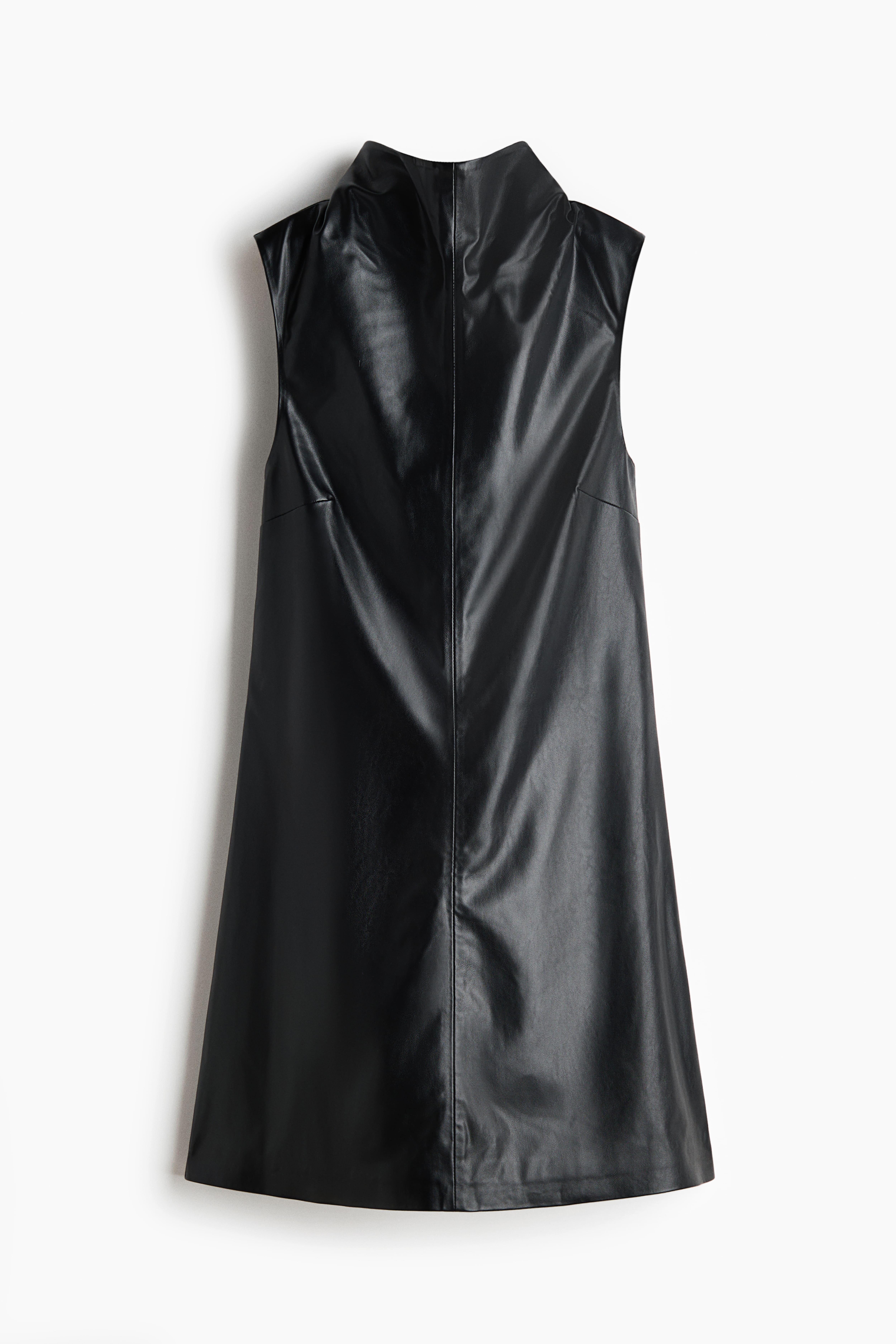 Coated A-Line Dress
