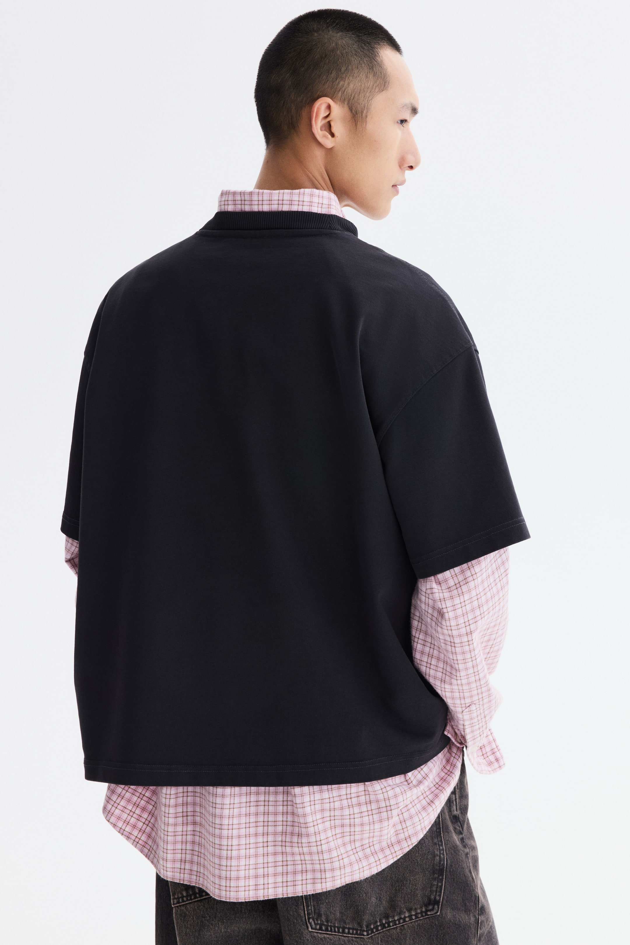 T-shirt à impression thermoréactive grande taille