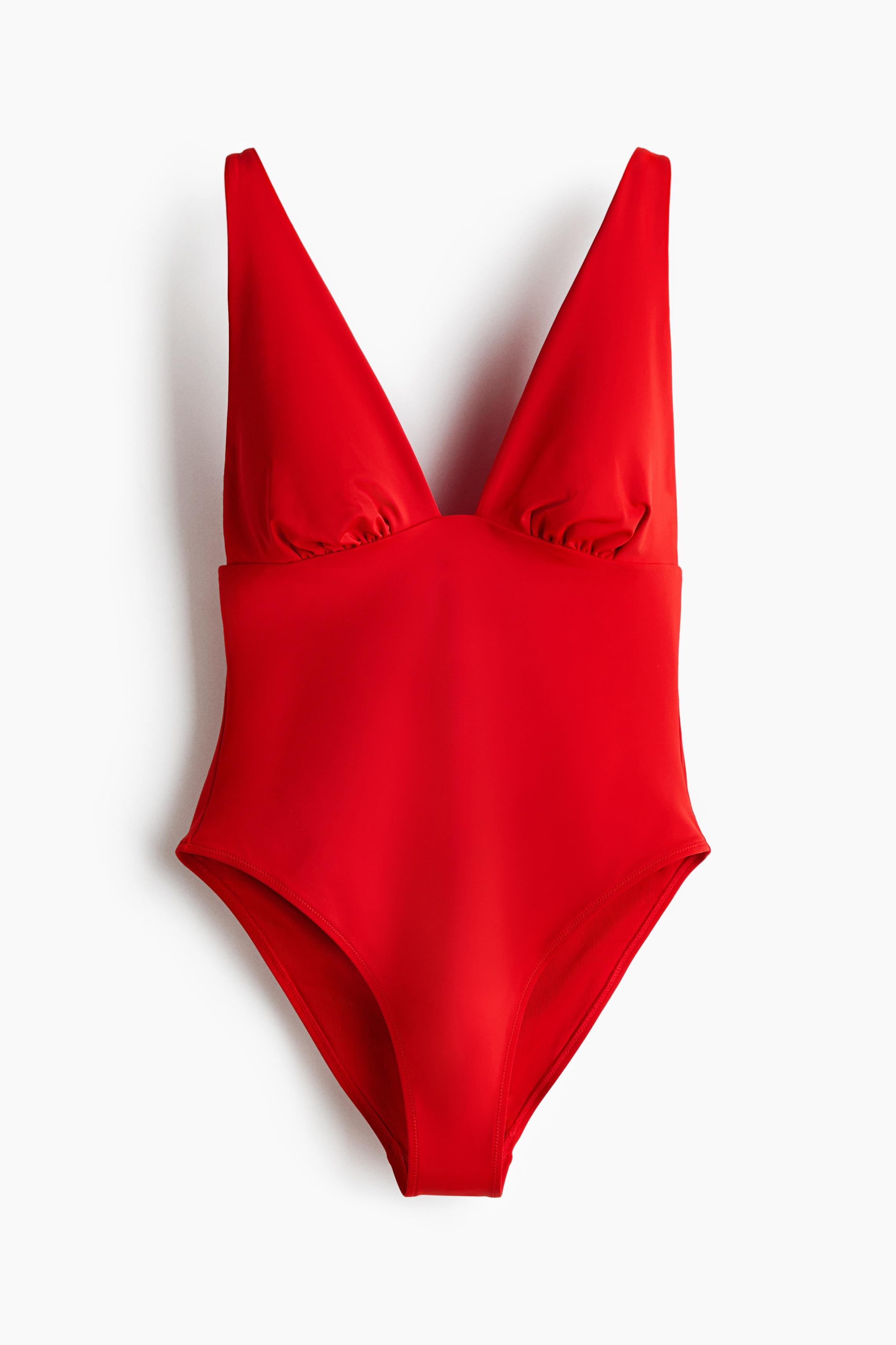 Traje de baño con relleno - Rojo/Café