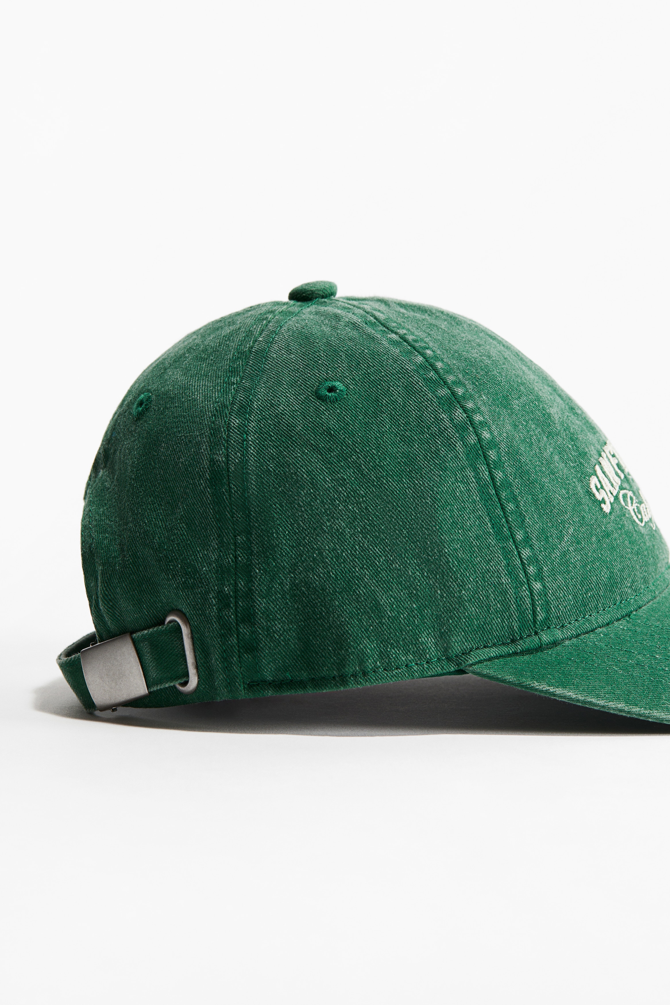 Casquette en twill avec motif brodé Vert/San Francisco FEMME