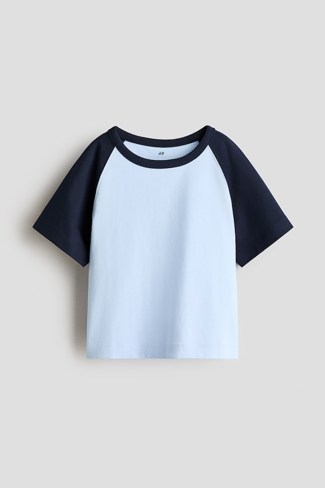 COOLMAX® T-shirt - Light blue/Navy blue/Navy blue/White/Cream/Black - 1
