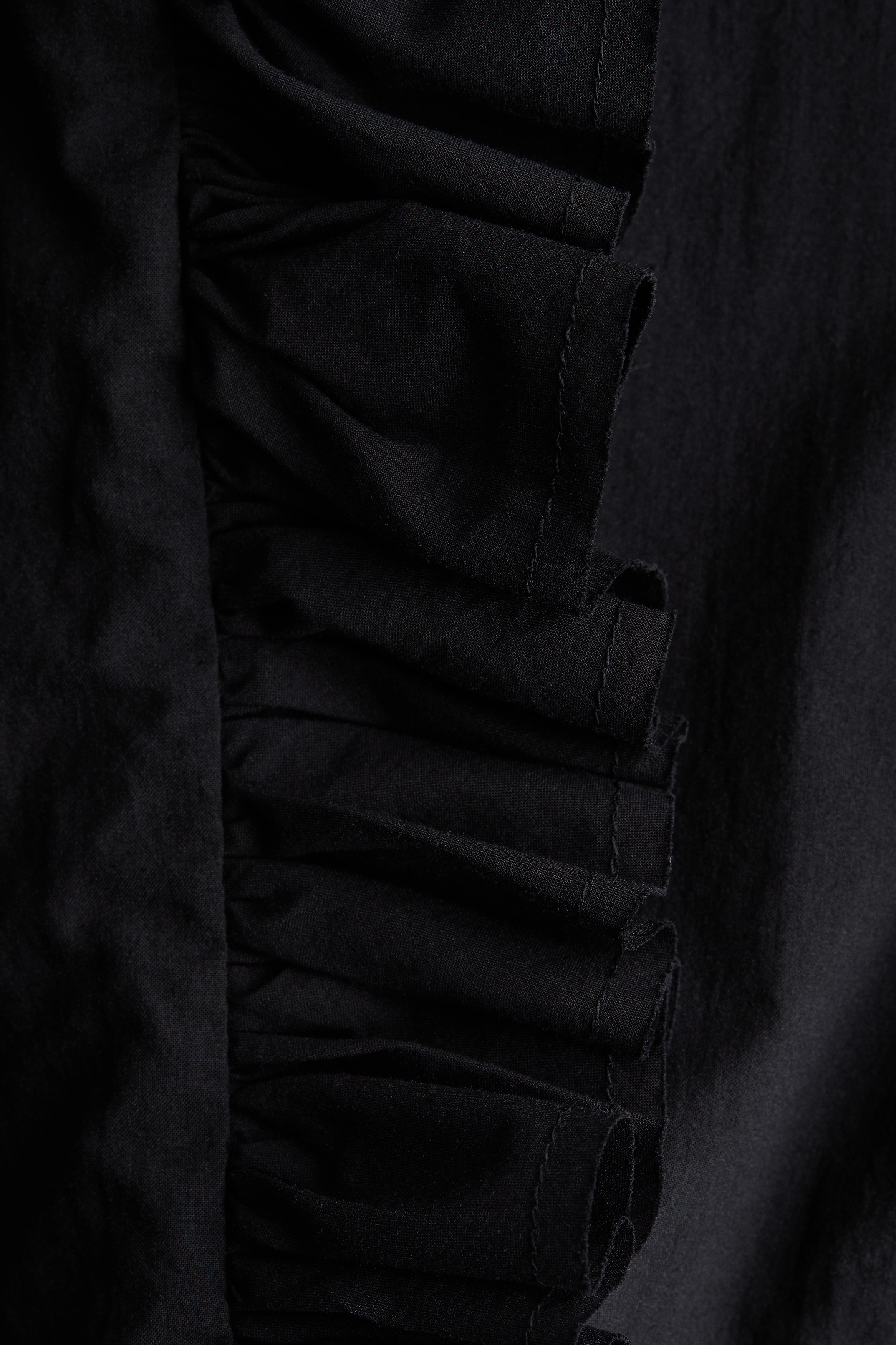 Ruffled Cotton Blouse thumbnail 6