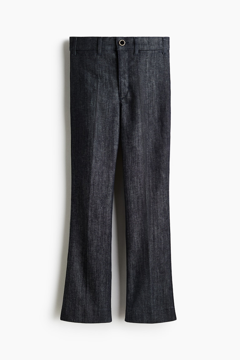 Flared High Ankle Jeans