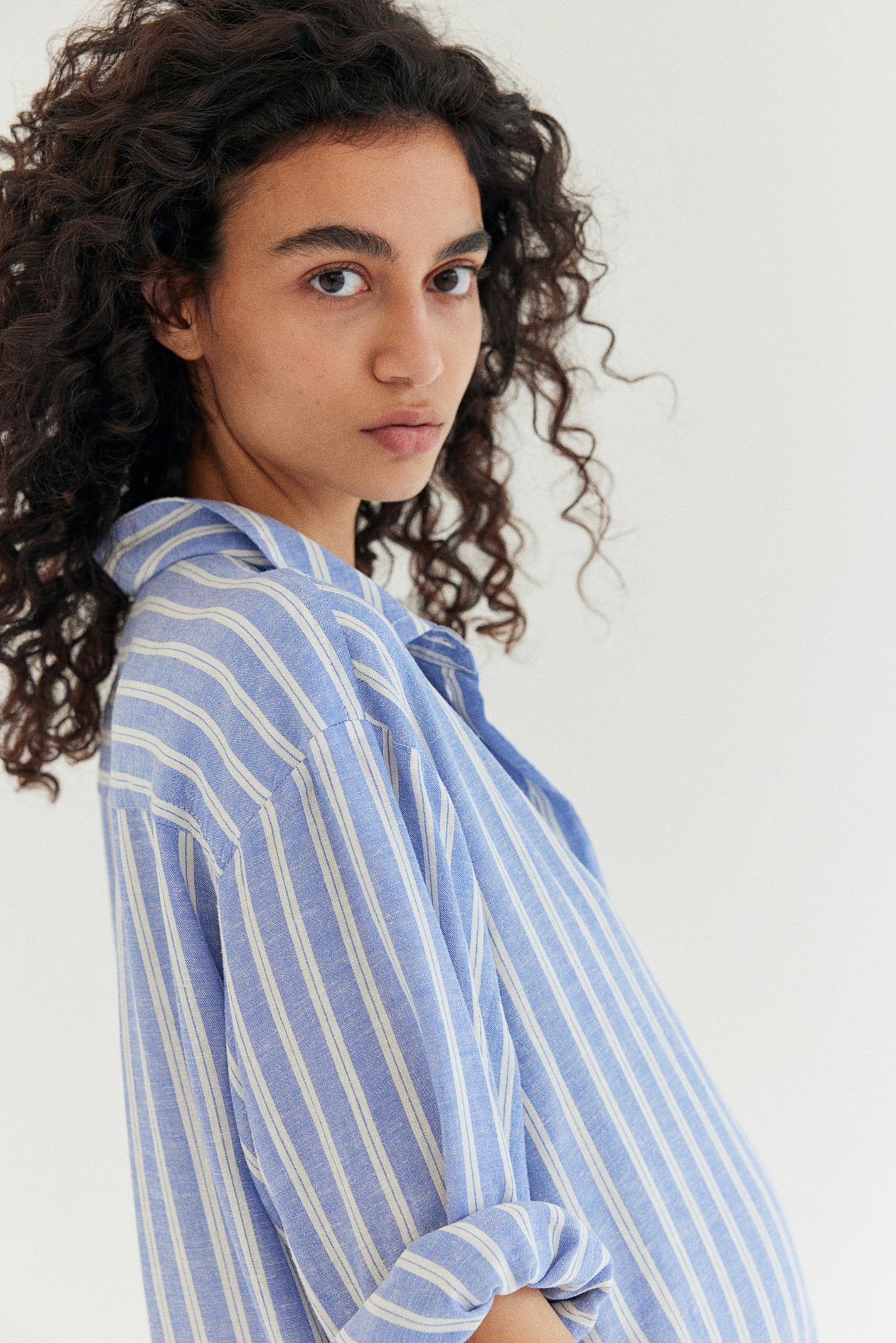 mama-before-after-shirt-dress-long-sleeve-midi-blue-striped